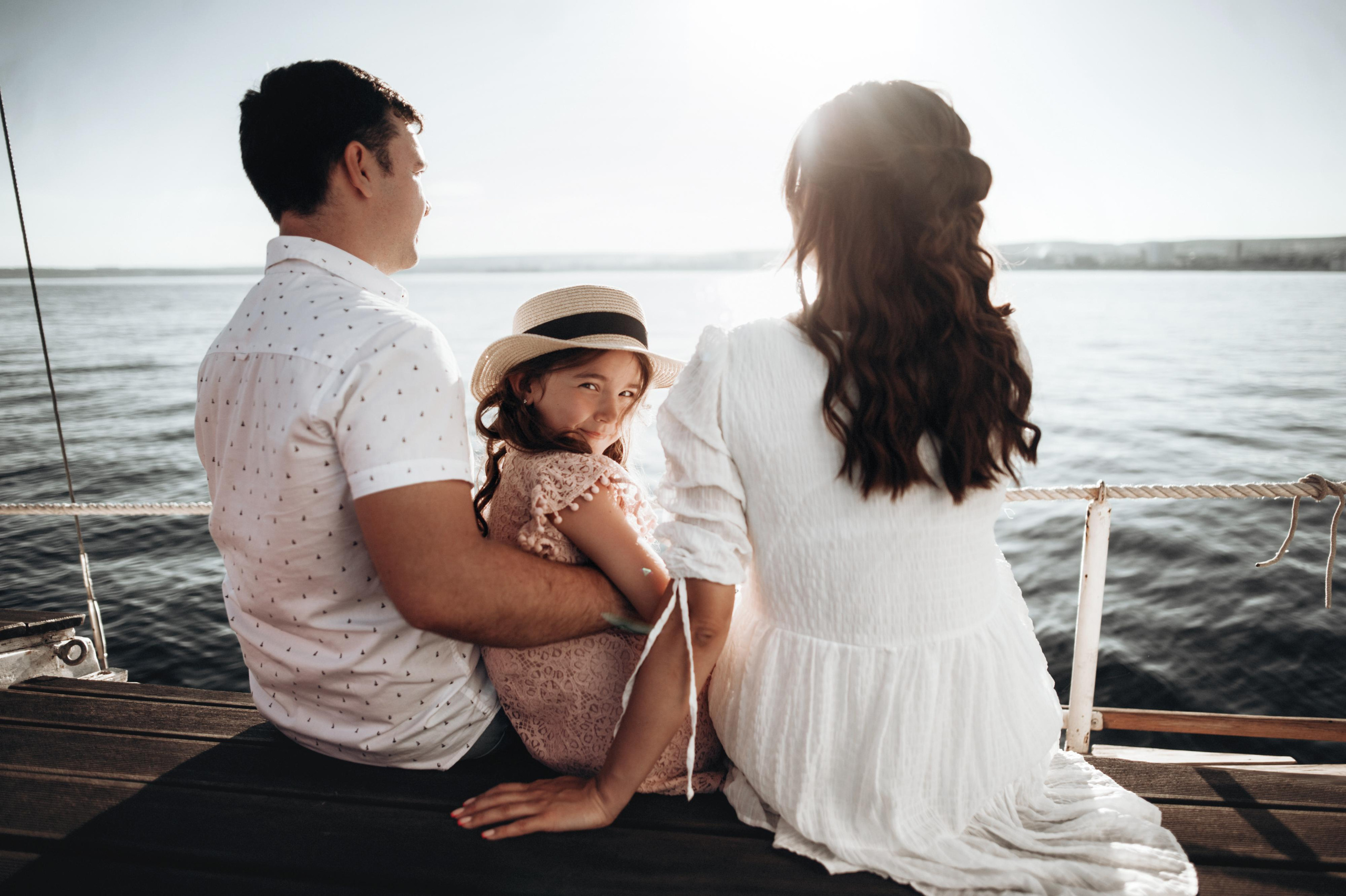 Семья, лето, яхта. Фотограф в Саратове Анастасия Гладина