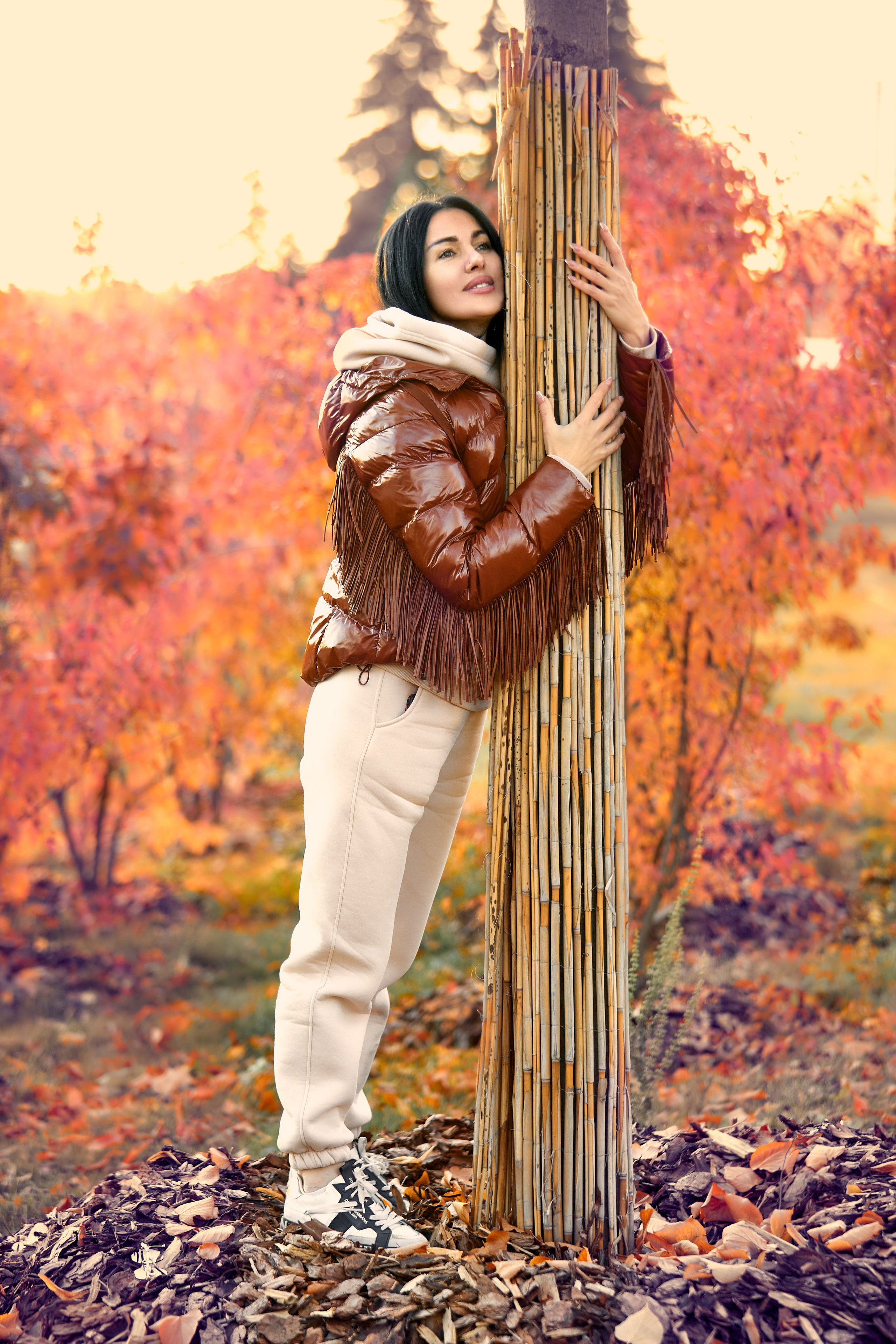 Юля Портрет — парк победы. Фотограф Михаил Коган — Москва 89267284460