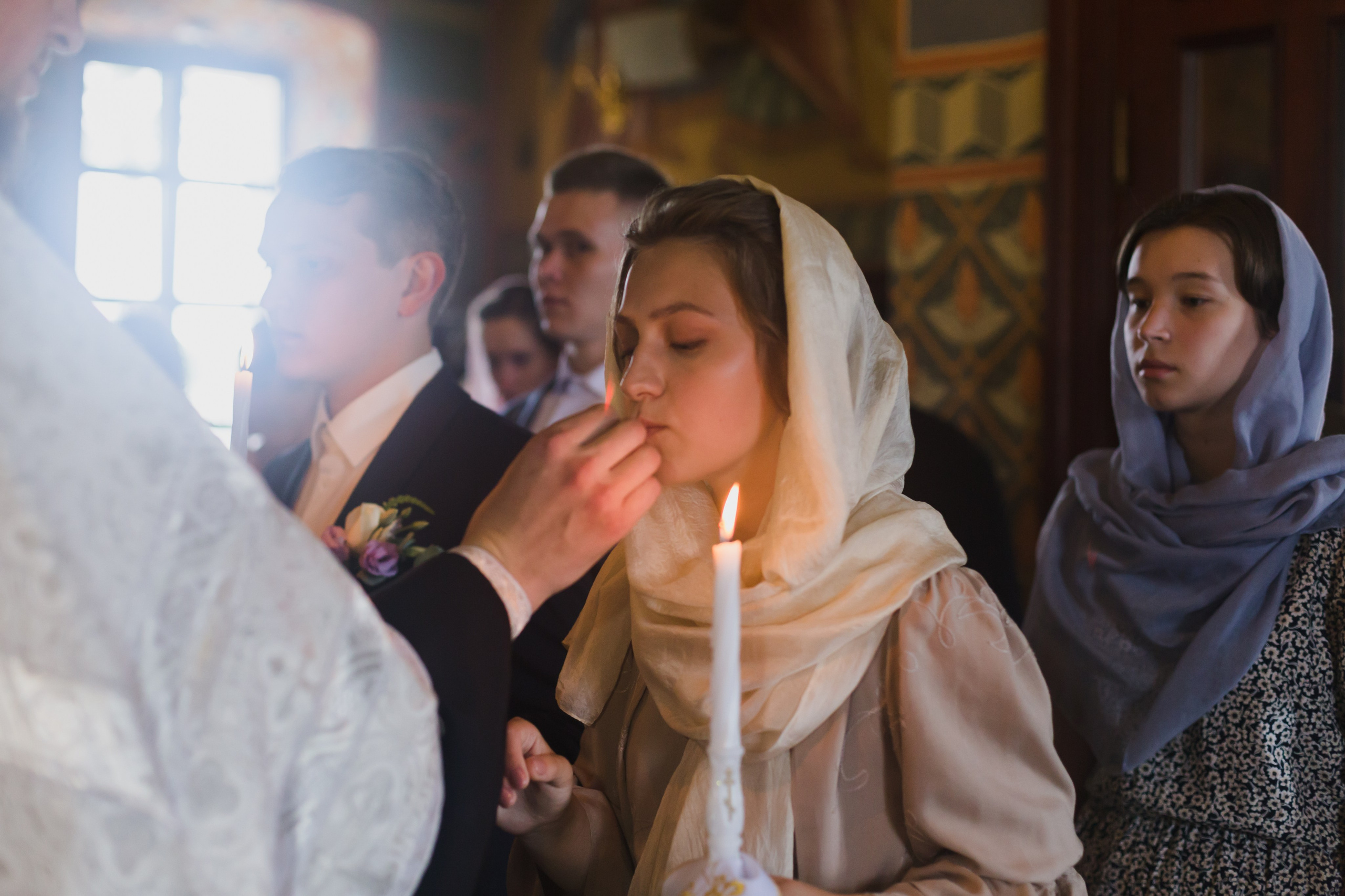 Обручение. Трогательные кадры.