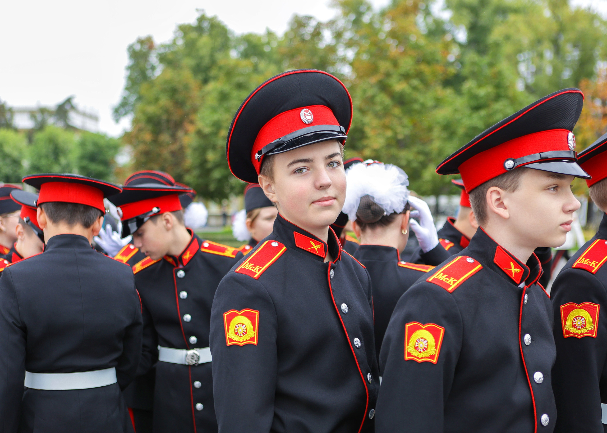 Подготовка к посвящению в кадеты в Первом Московском кадетском корпусе, Дипломатической кадетской школы. Выпускные альбомы и школьный фотограф в Подольске, Троицке, Щербинке, Москве и Московской области