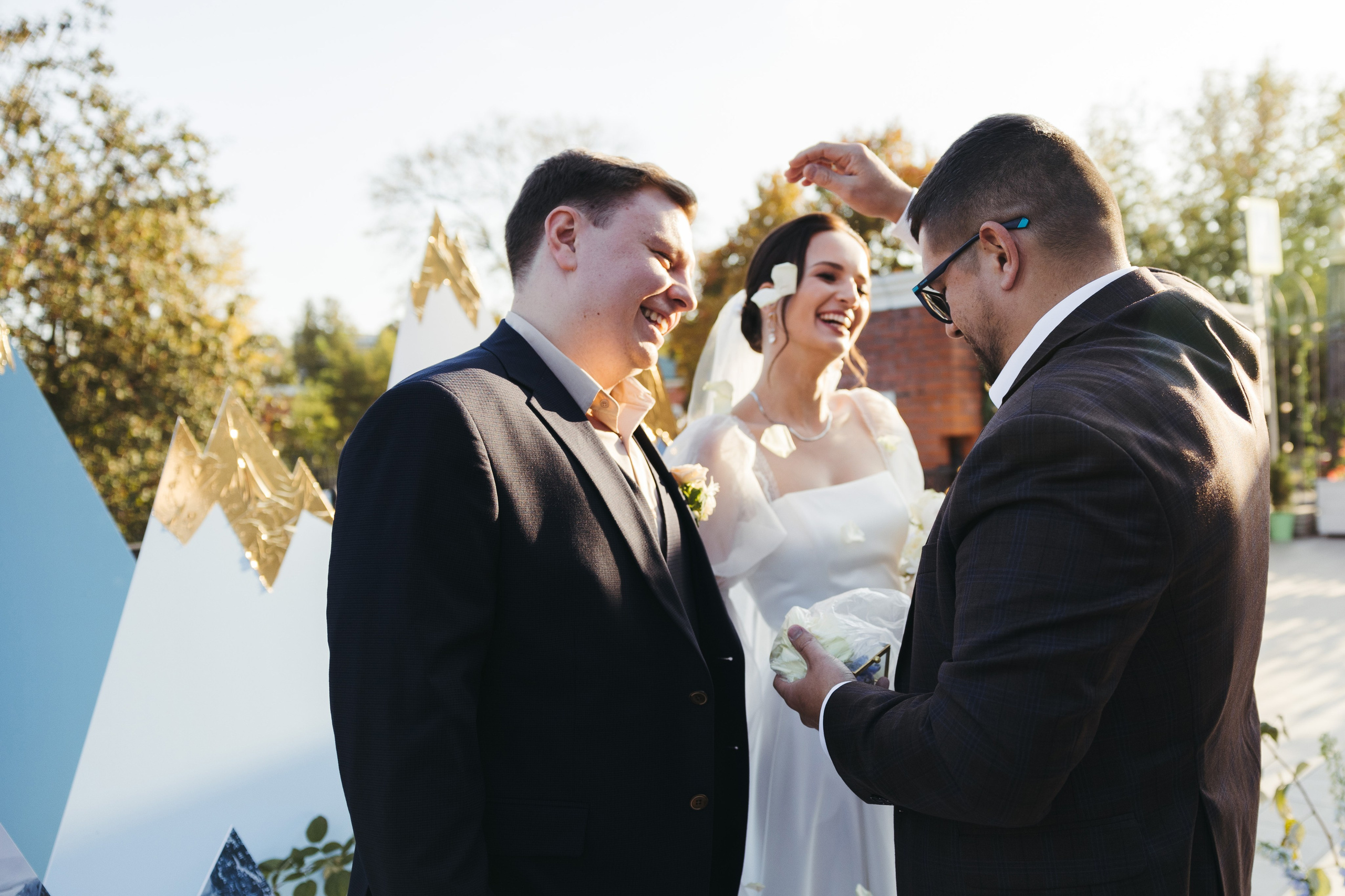 Свадебная фотосессия в парке Царицыно, Банкет в ресторане Пантеон. Свадебный фотограф Москва Анастасия Храмова