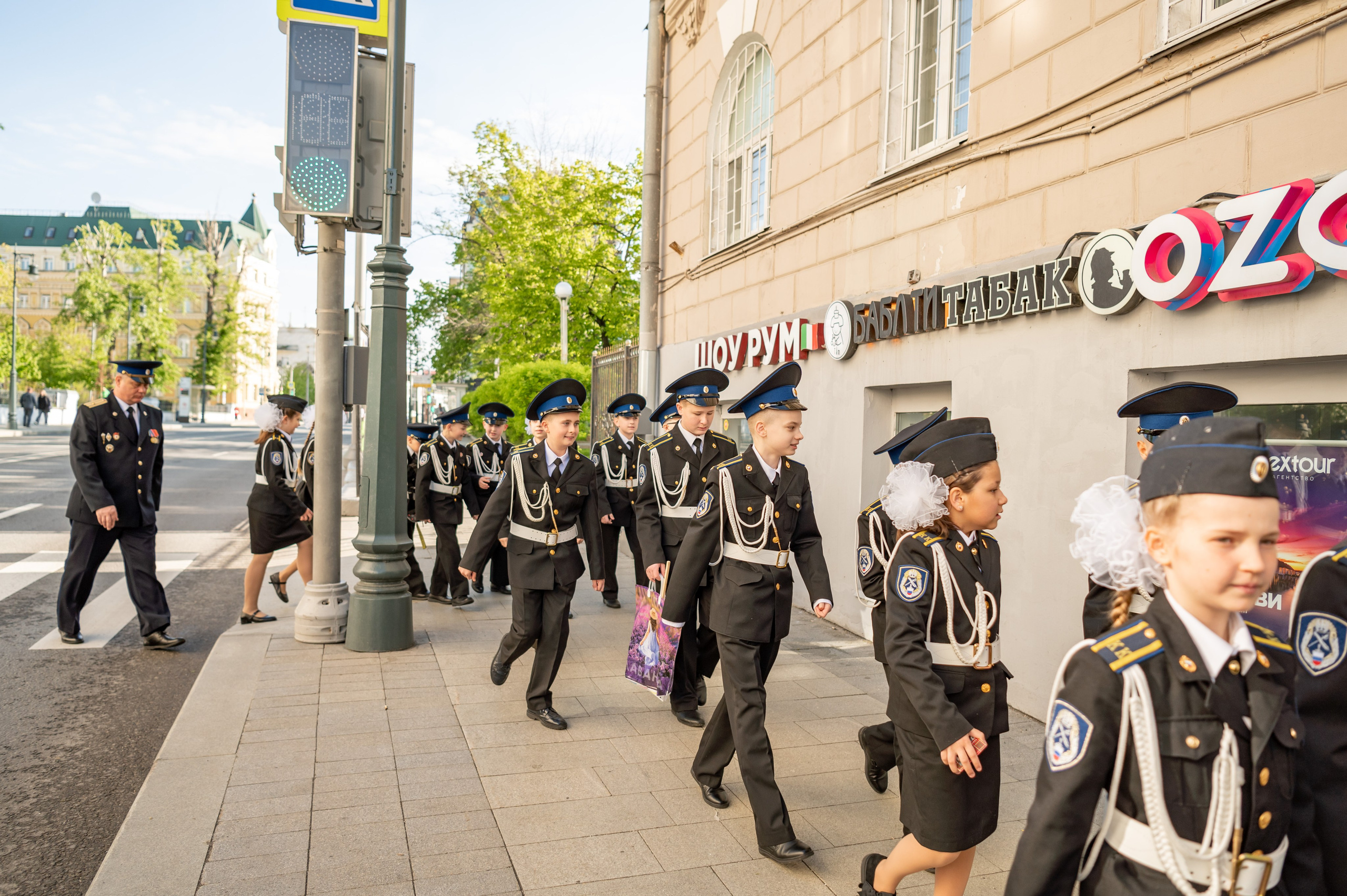 Фотосессия Присяги кадетов «Школа 1231 им. В. Д. Поленова». Детский и семейный фотограф г. Москва Оксана Катаджи
