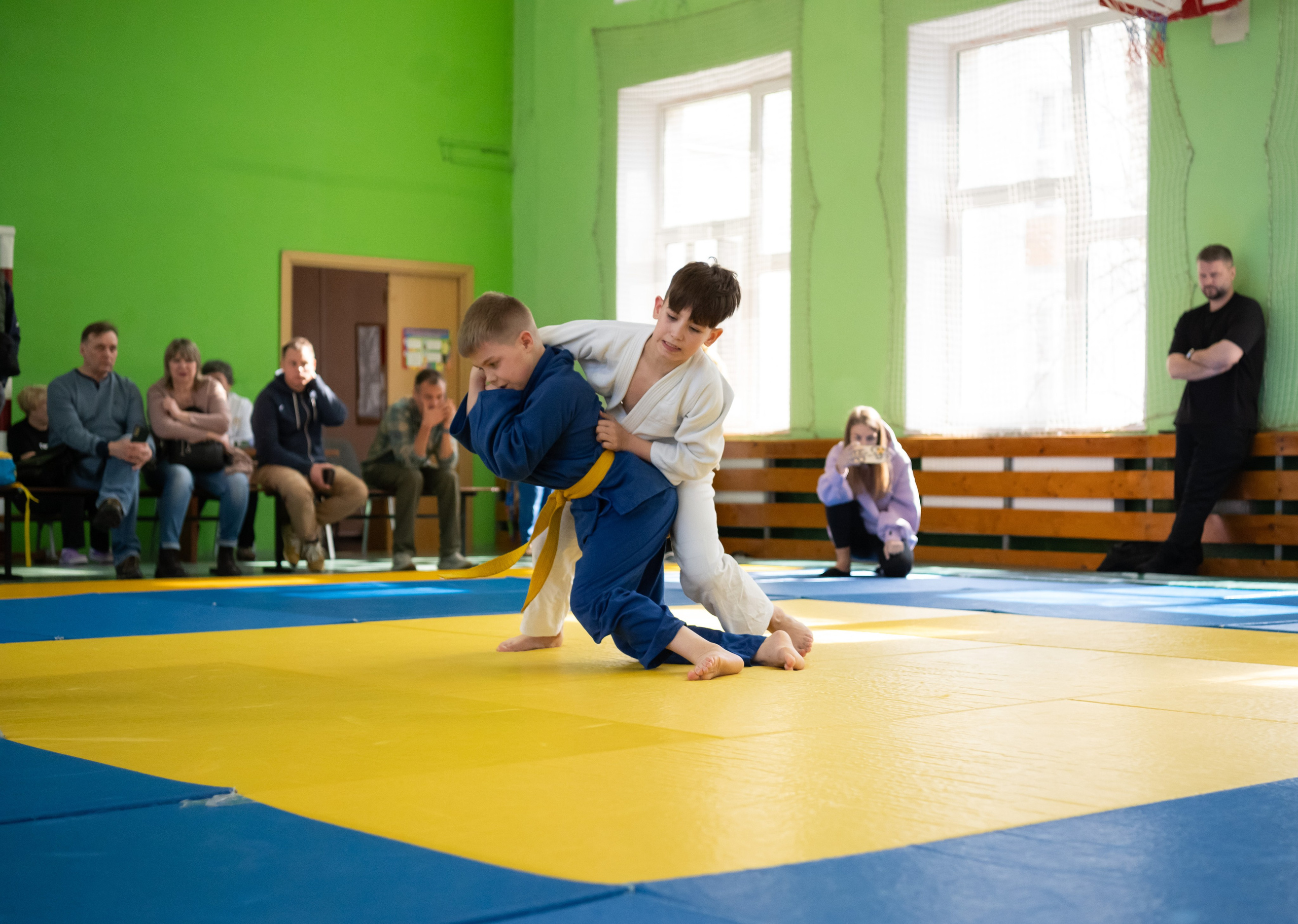 Спортивные соревнования по Дзюдо. Детский и семейный фотограф г. Москва Оксана Катаджи