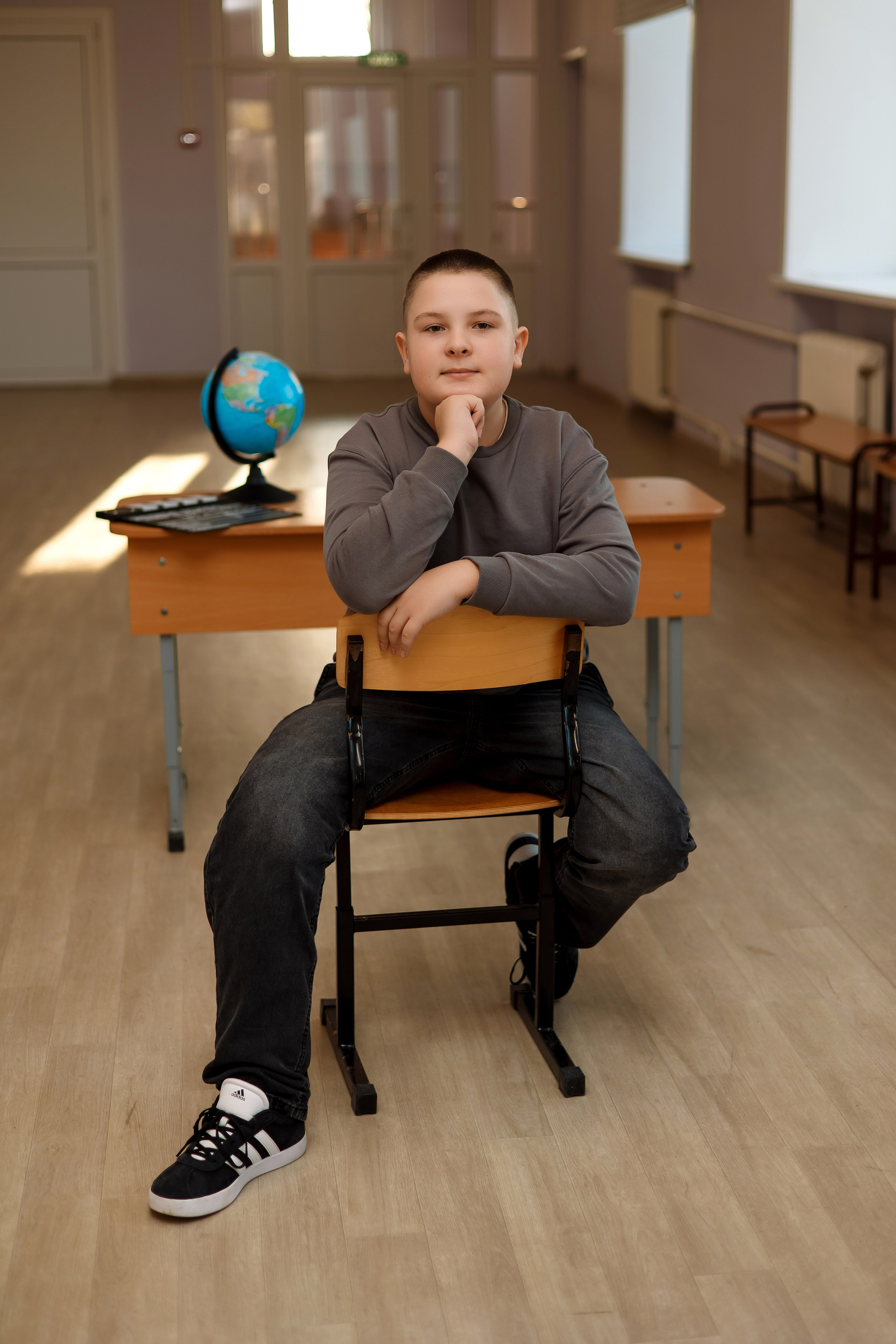 Школа 17, 4 класс. Фотограф Любовь Корниенко, Примоский край