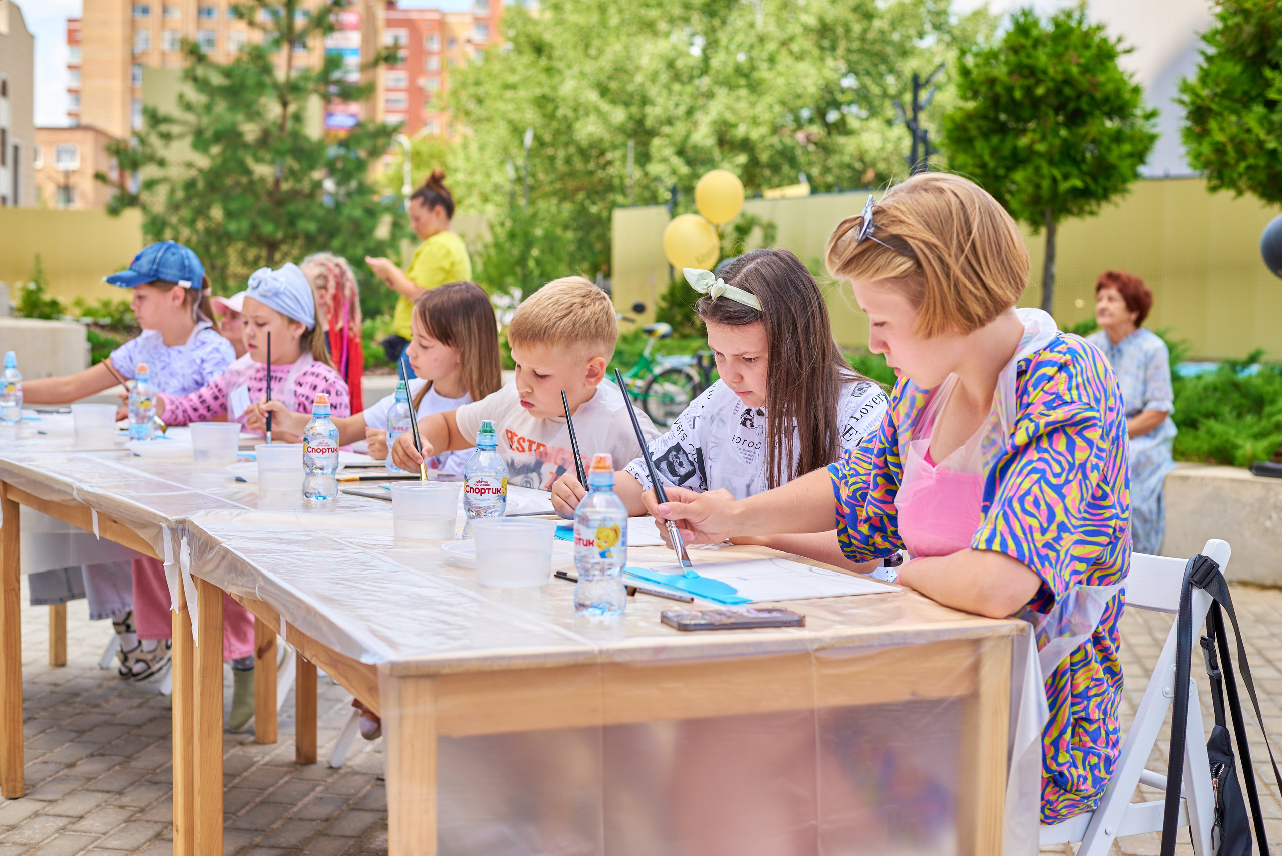 Мастер-класс по рисованию, Щелково, Ривер-хаус. Фотограф Щёлково