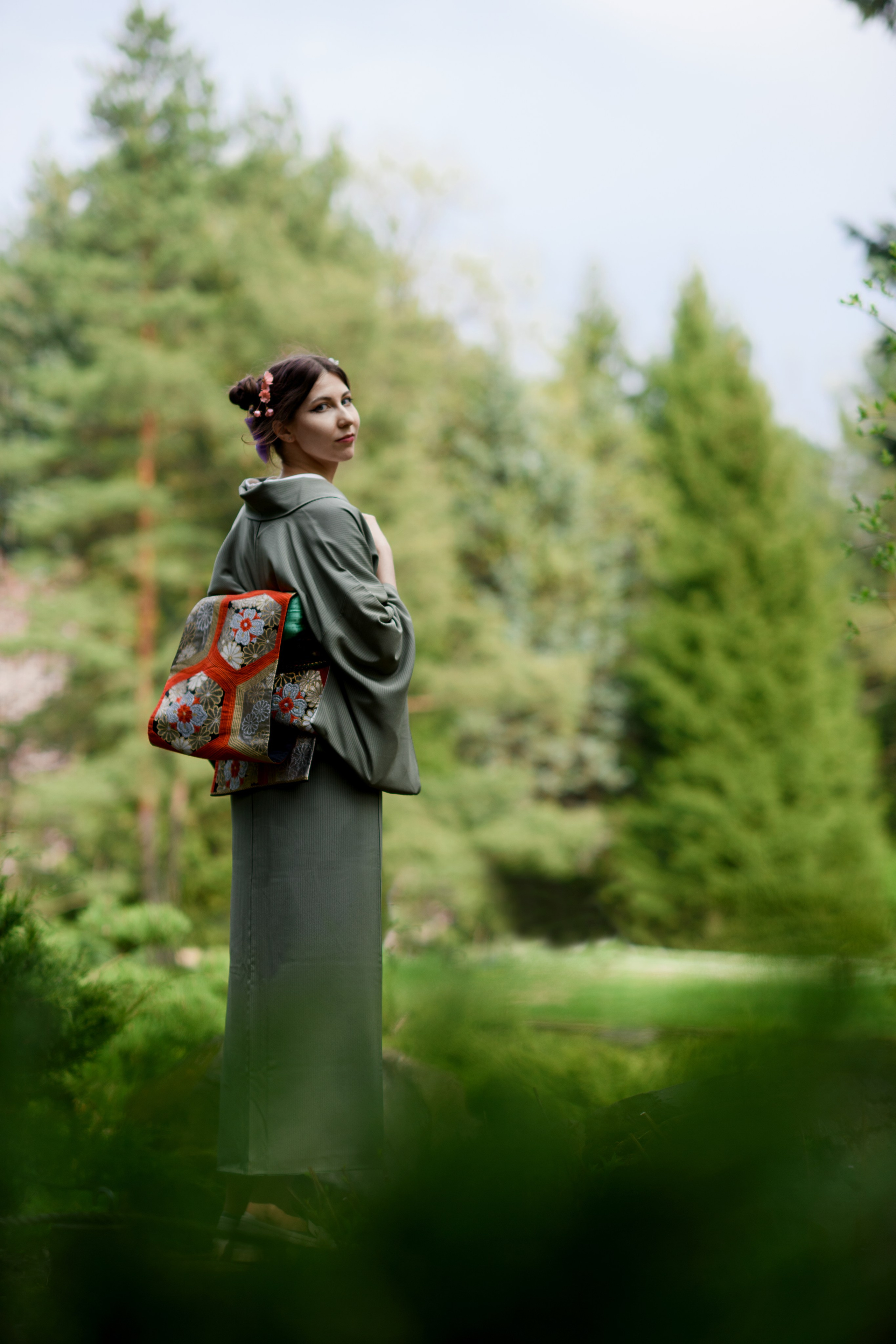 Любование цветением сакуры в Японском саду. Главная