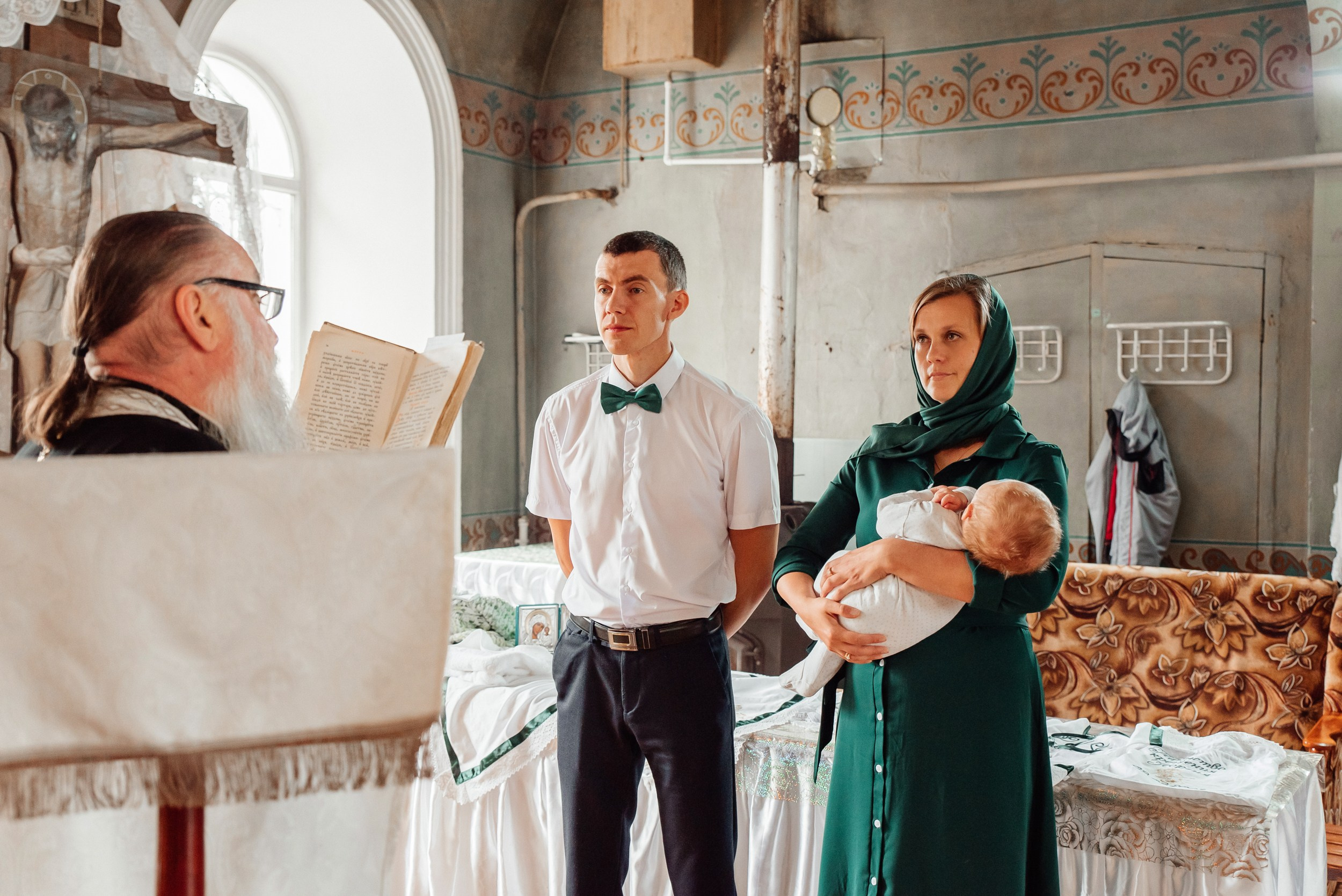 Крещение Георгия. Свадебный и семейный фотограф в Туле Анастасия Чаликова