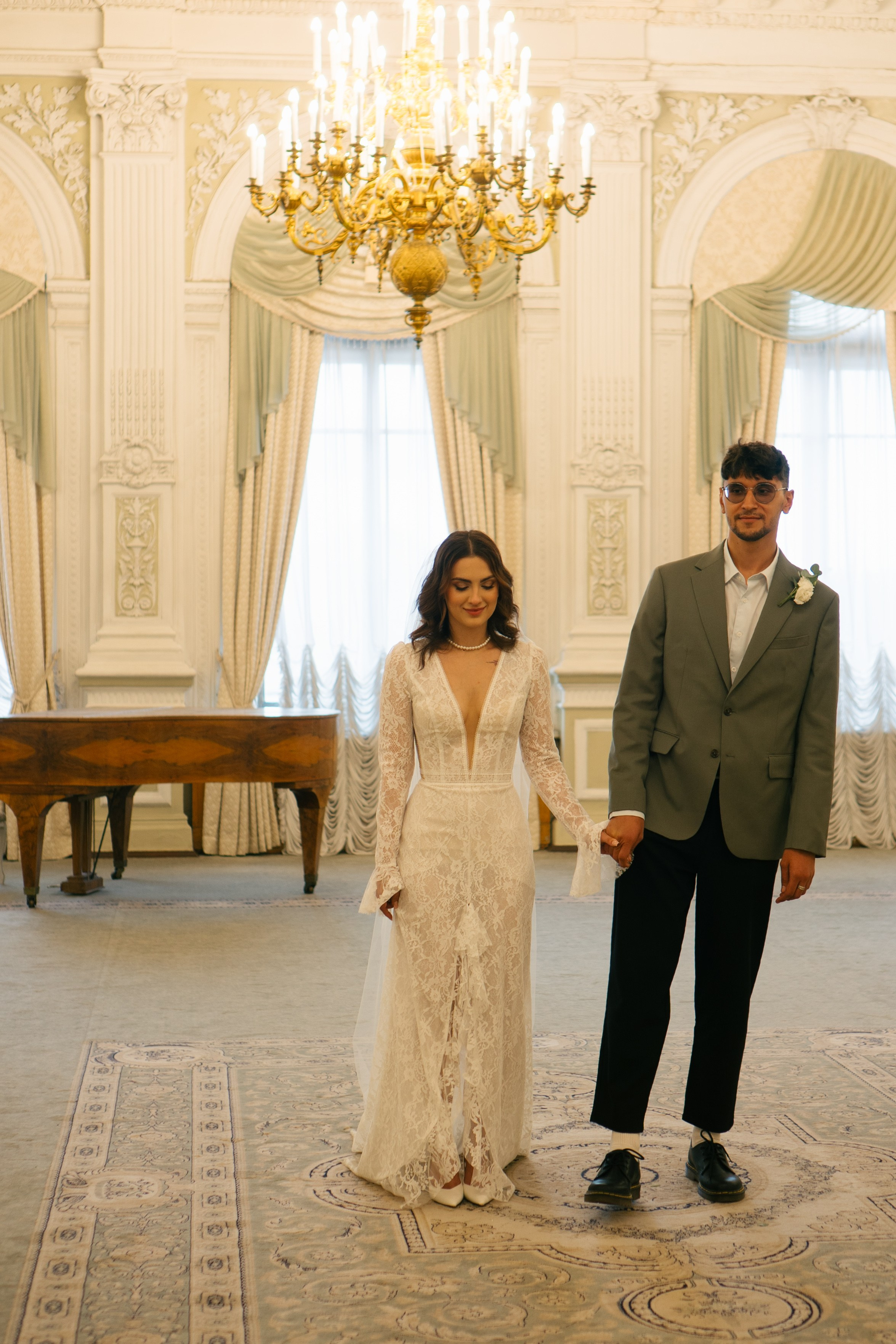 СВАДЕБНАЯ СЬЕМКА В ПЕРВОМ ДВОРЦЕ БРАКОСОЧЕТАНИЯ. Профессиональный фотограф, Санкт-Петербург — Виктория Богомолова