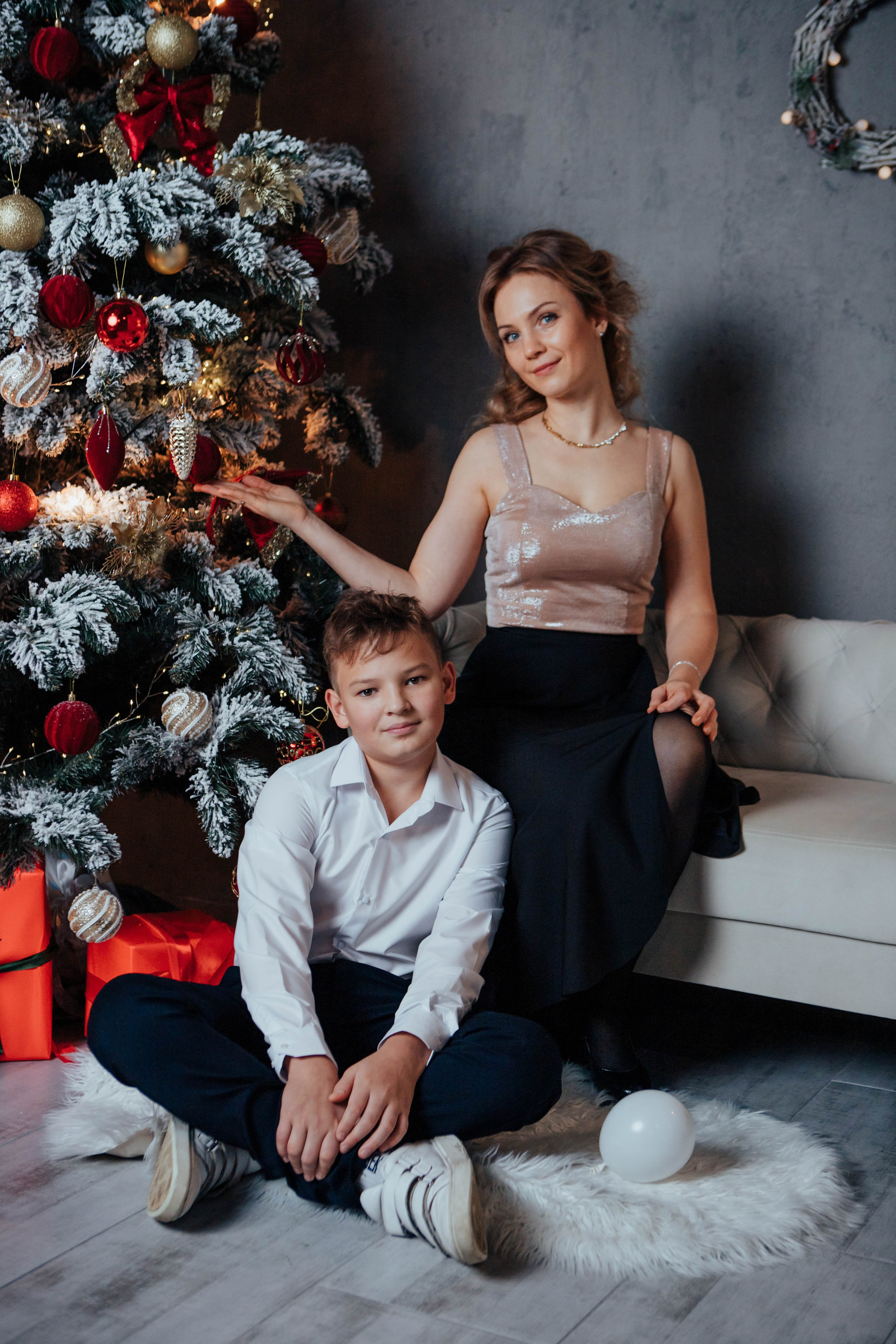 Новогодние фотосесии. Семейный фотограф в Обнинске Вера Весенняя