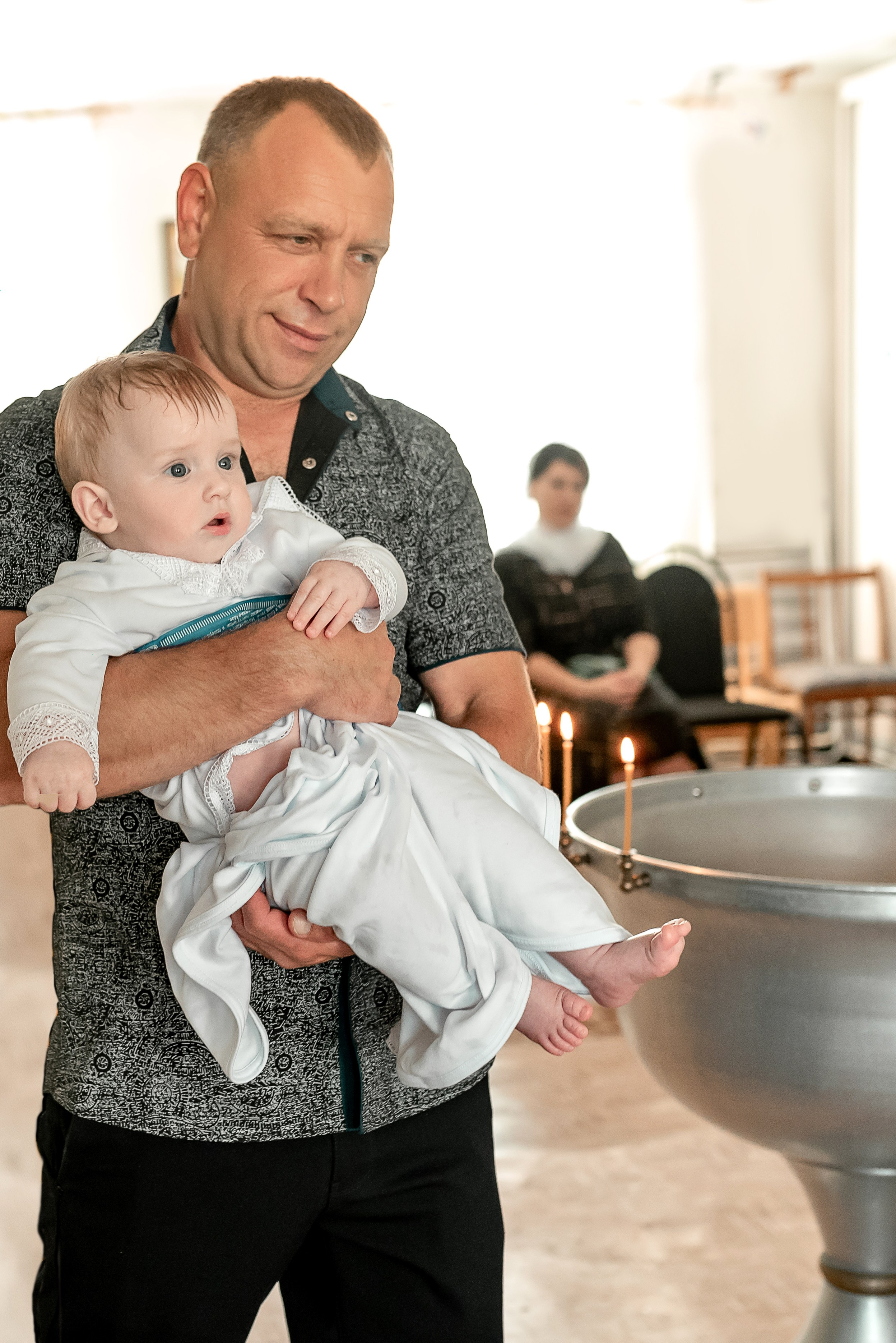 Крещение Кирилла 2024. Семейный и детский фотограф Наталья Горда