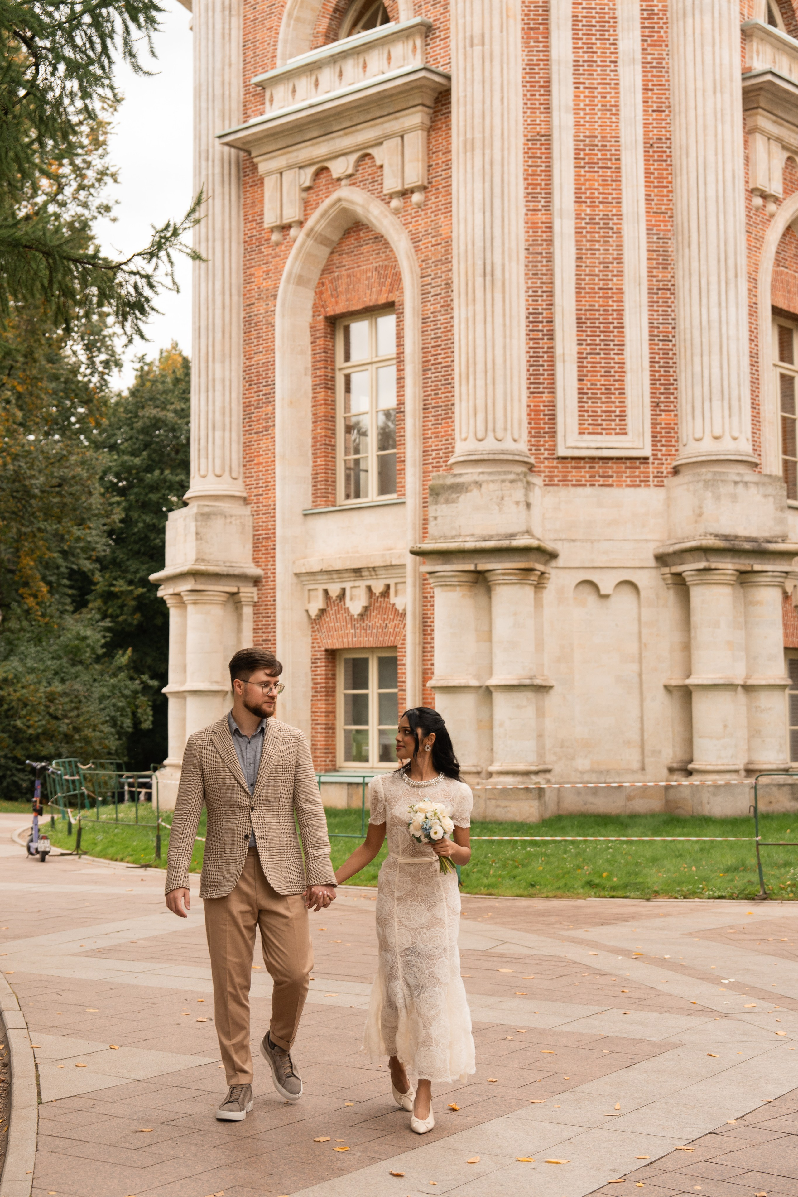 Максим и Харша, Царицыно. Свадебный фотограф в Москве Анна Полушина