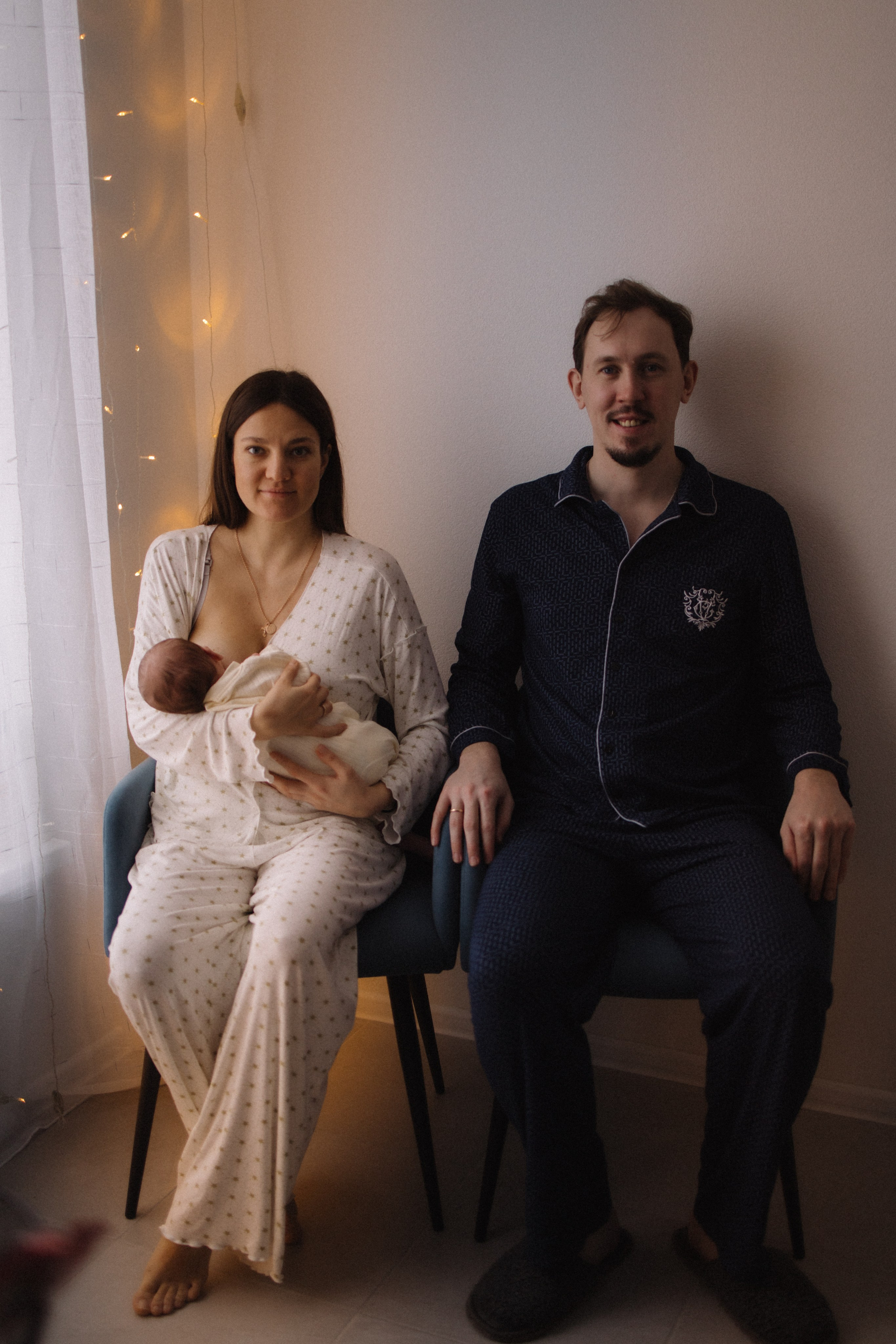 Семейная домашняя фотосессия новорожденного. Семейный фотограф в Москве и Люберцах Юлия Гуськова