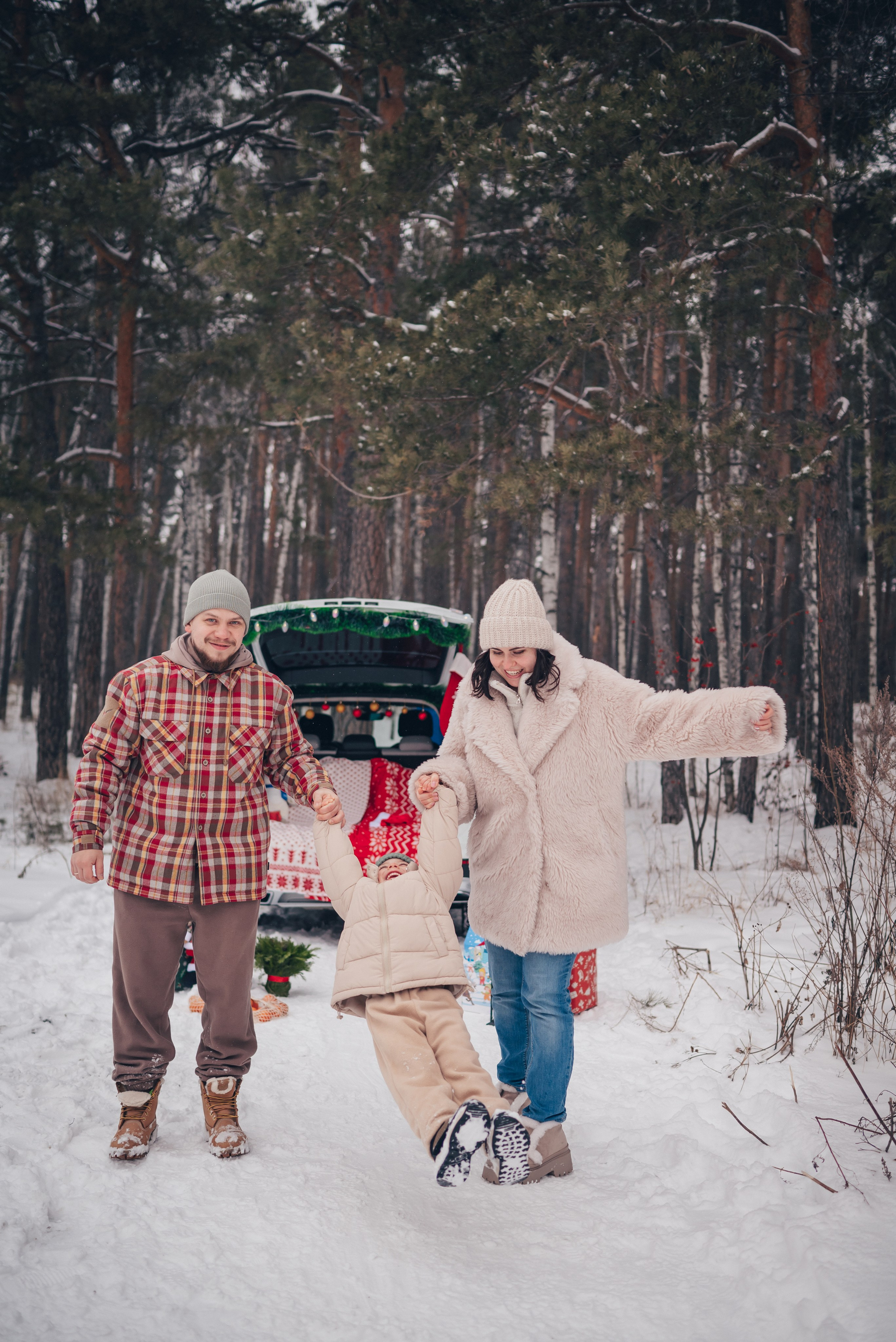 Кирилл & Алина с детьми. Семейный и детский фотограф в Екатеринбурге Валерия Нагибина