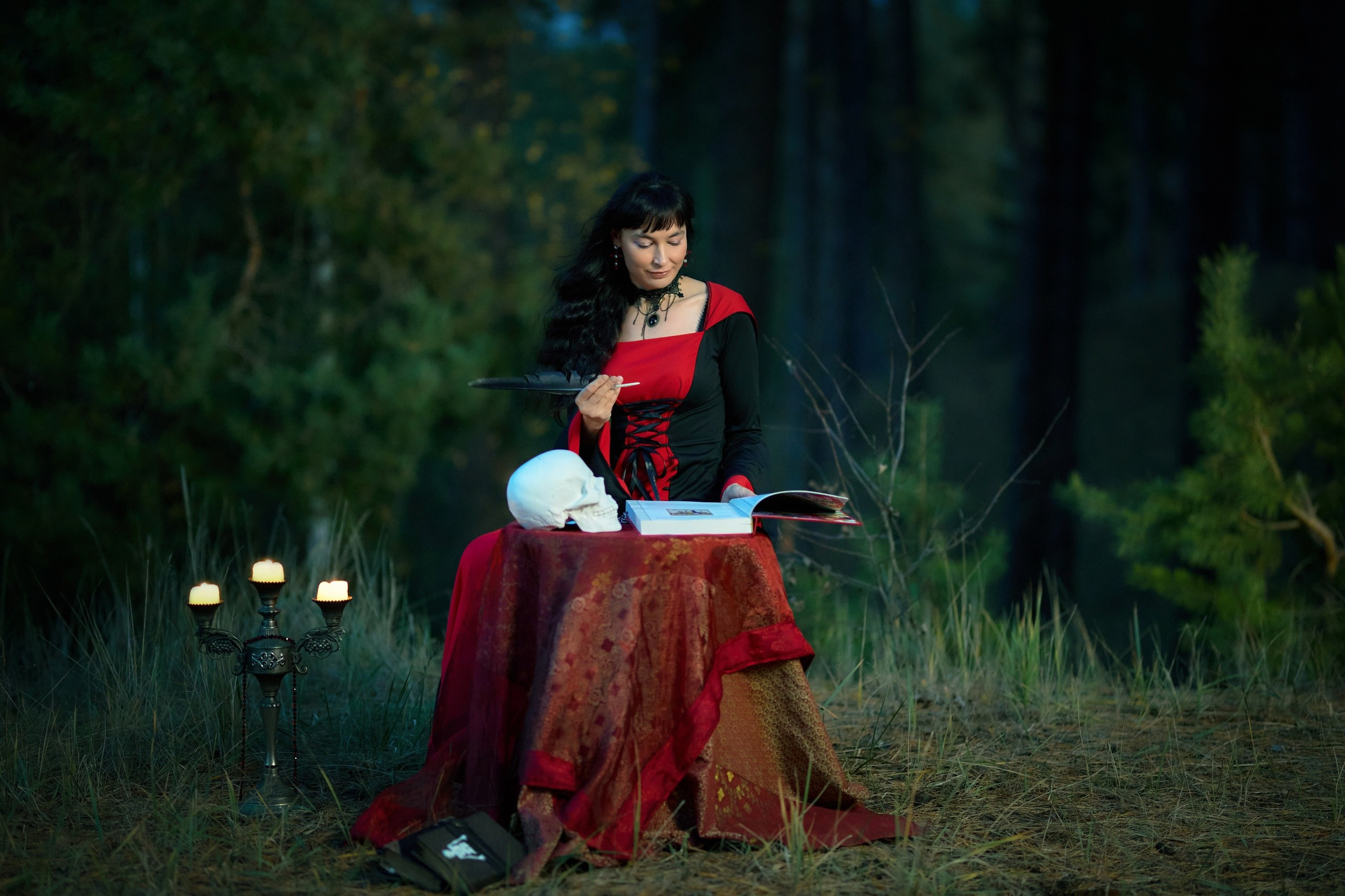 Ведьмовские или колдовские фотосессии. Владимир Суздалов (ProMaXe) — Портретный фотограф, тематические фотосессии в Чебоксарах