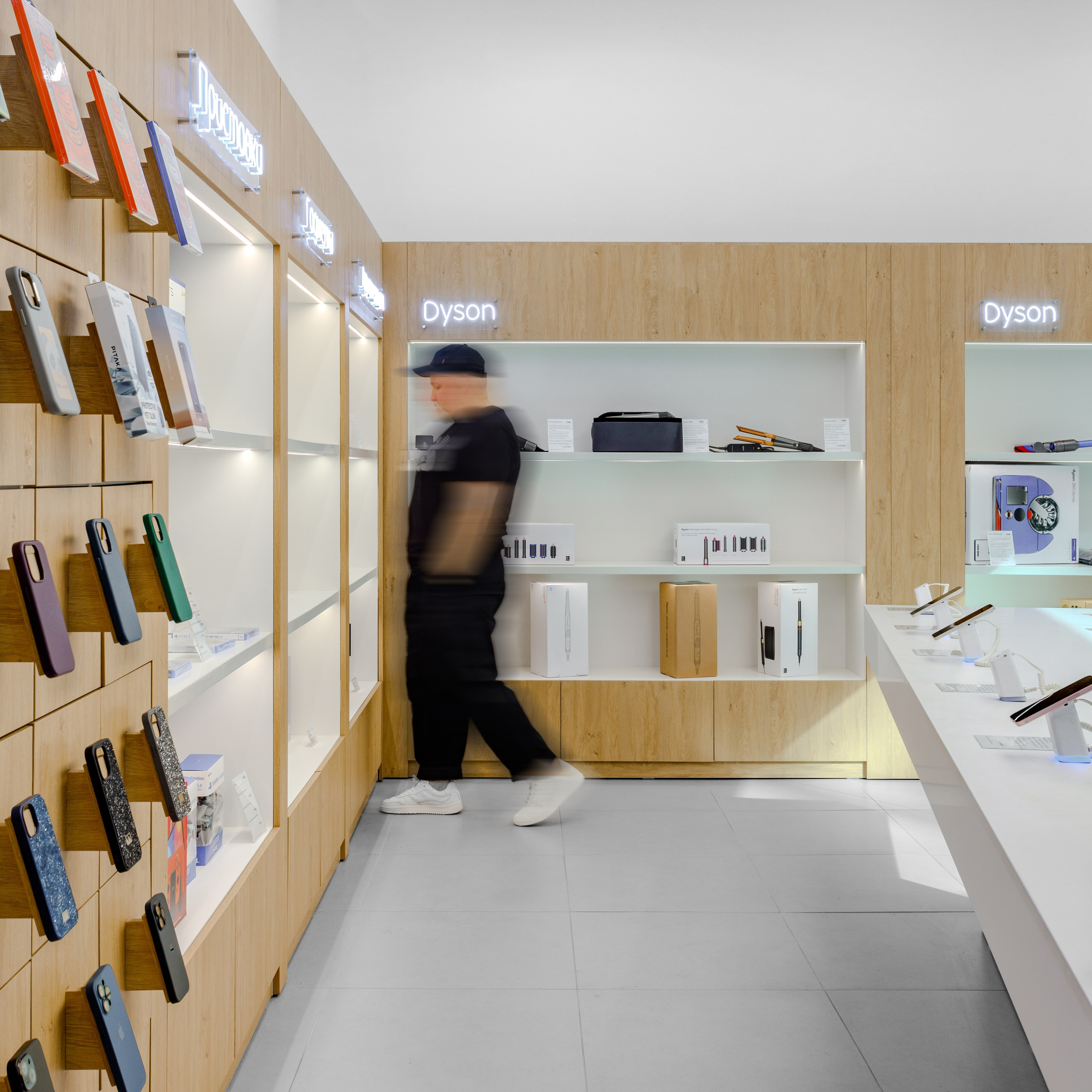 «the: hub» Магазин цифовой техники. Проект «LEN.CO» bureau г. Краснодар. Интерьерный фотограф в Краснодаре Алексей Шмуль