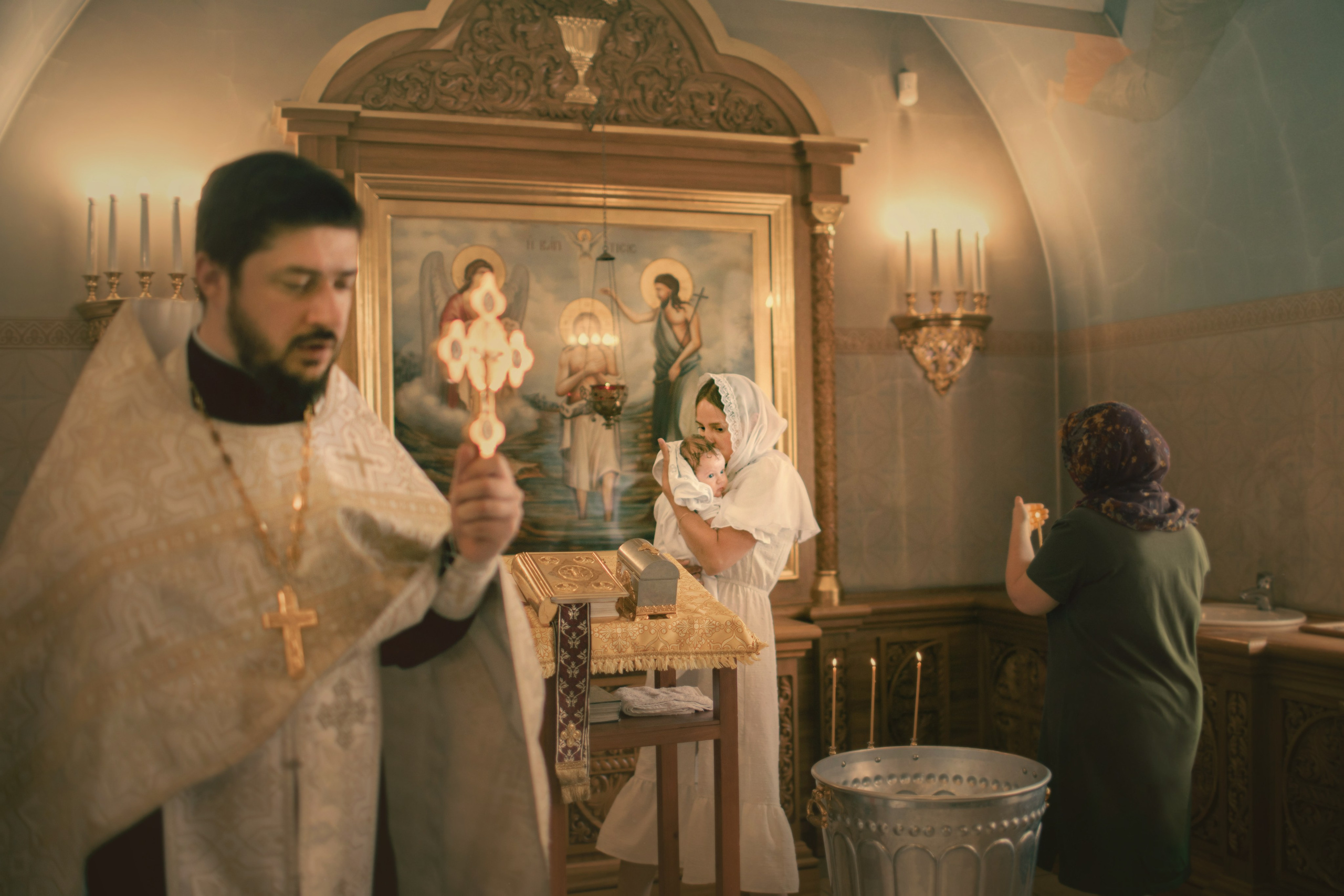 Таинство крещения. Фотограф Наталья Яковлева, Санкт-Петербург. Семьи, ньюборн, крещения