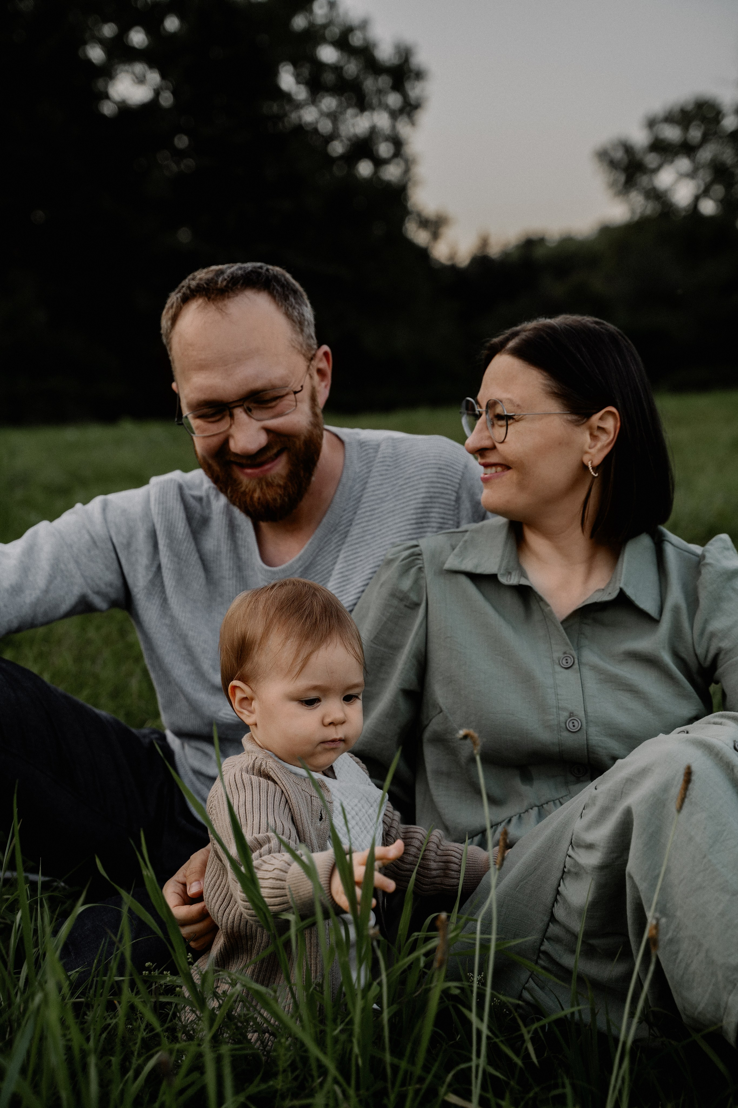 Втроем. Семейный фотограф в Москве Надя Бугаева
