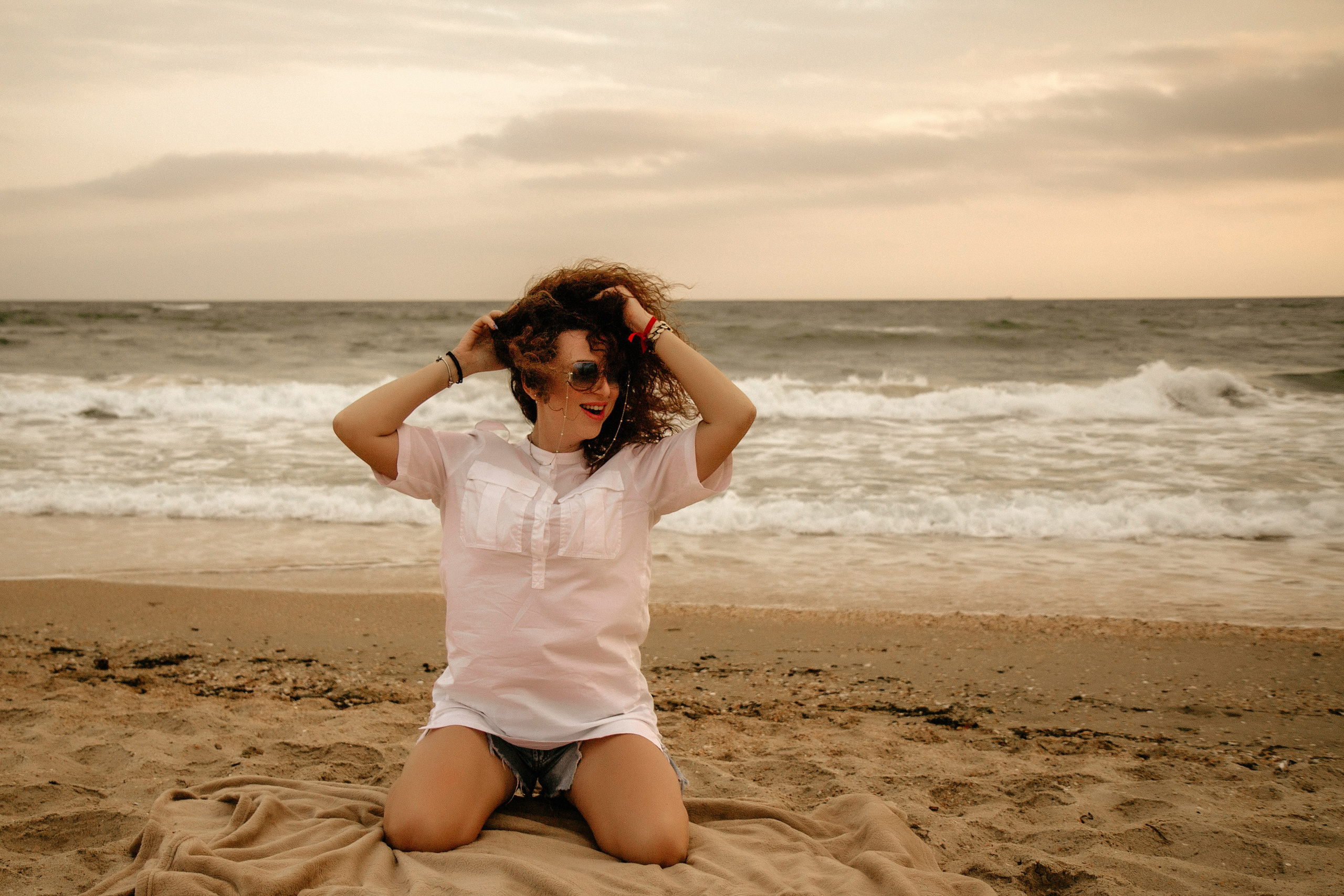 Ксения и Даша — ветер в волосах. Семейный фотограф Новороссийск, Анапа, Геленджик — Юлия Давыдова