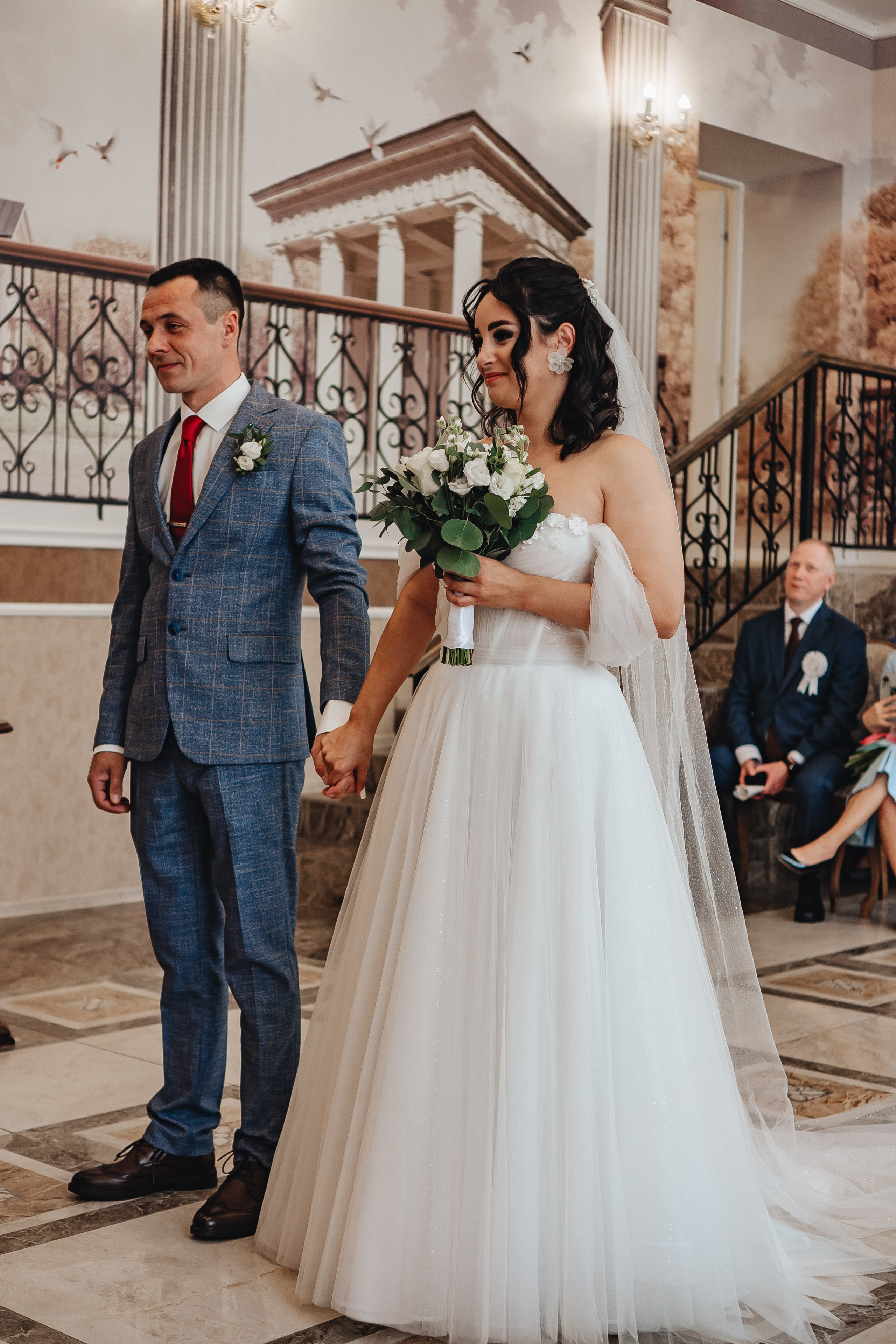 СВАДЕБНАЯ СЬЕМКА В ЗАГСЕ НА МОСКОВСКОМ ПРОСПЕКТЕ. Профессиональный фотограф, Санкт-Петербург — Виктория Богомолова