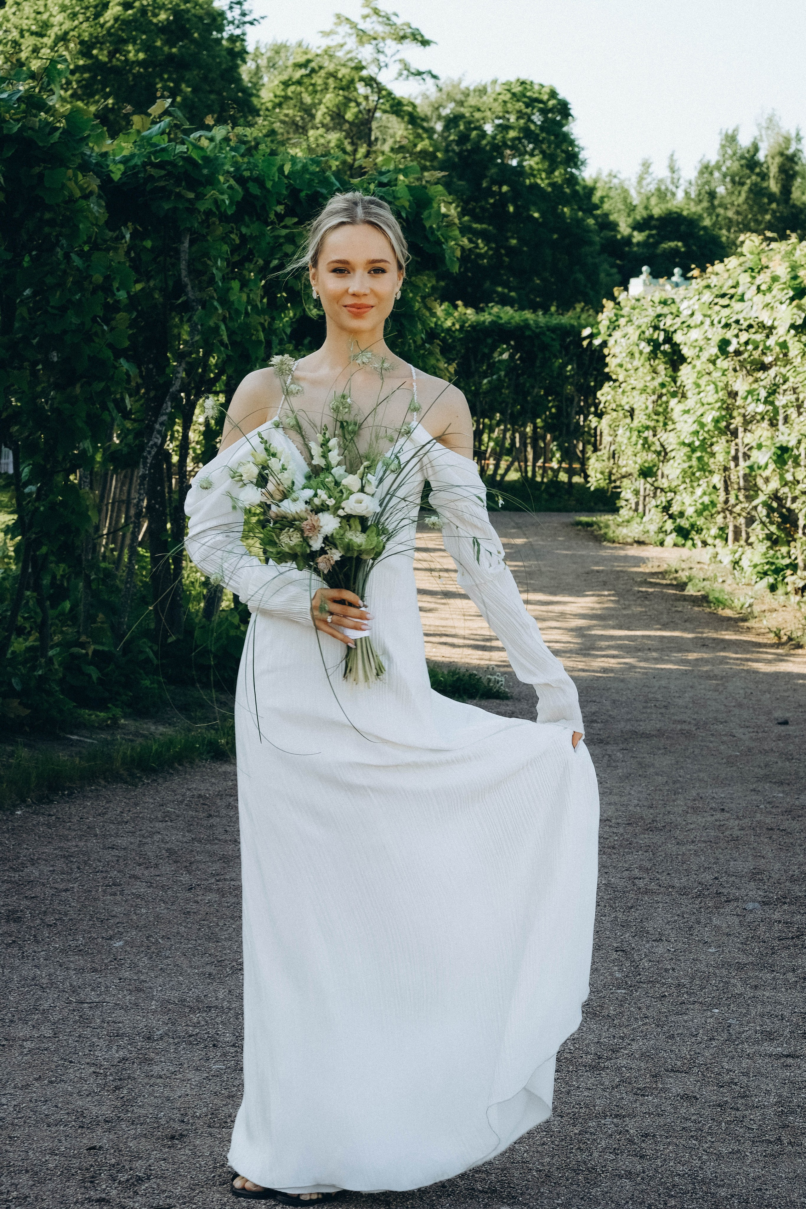 СВАДЕБНАЯ СЬЕМКА В ПАРКЕ ОРАНИЕНБАУМ. Профессиональный фотограф, Санкт-Петербург — Виктория Богомолова
