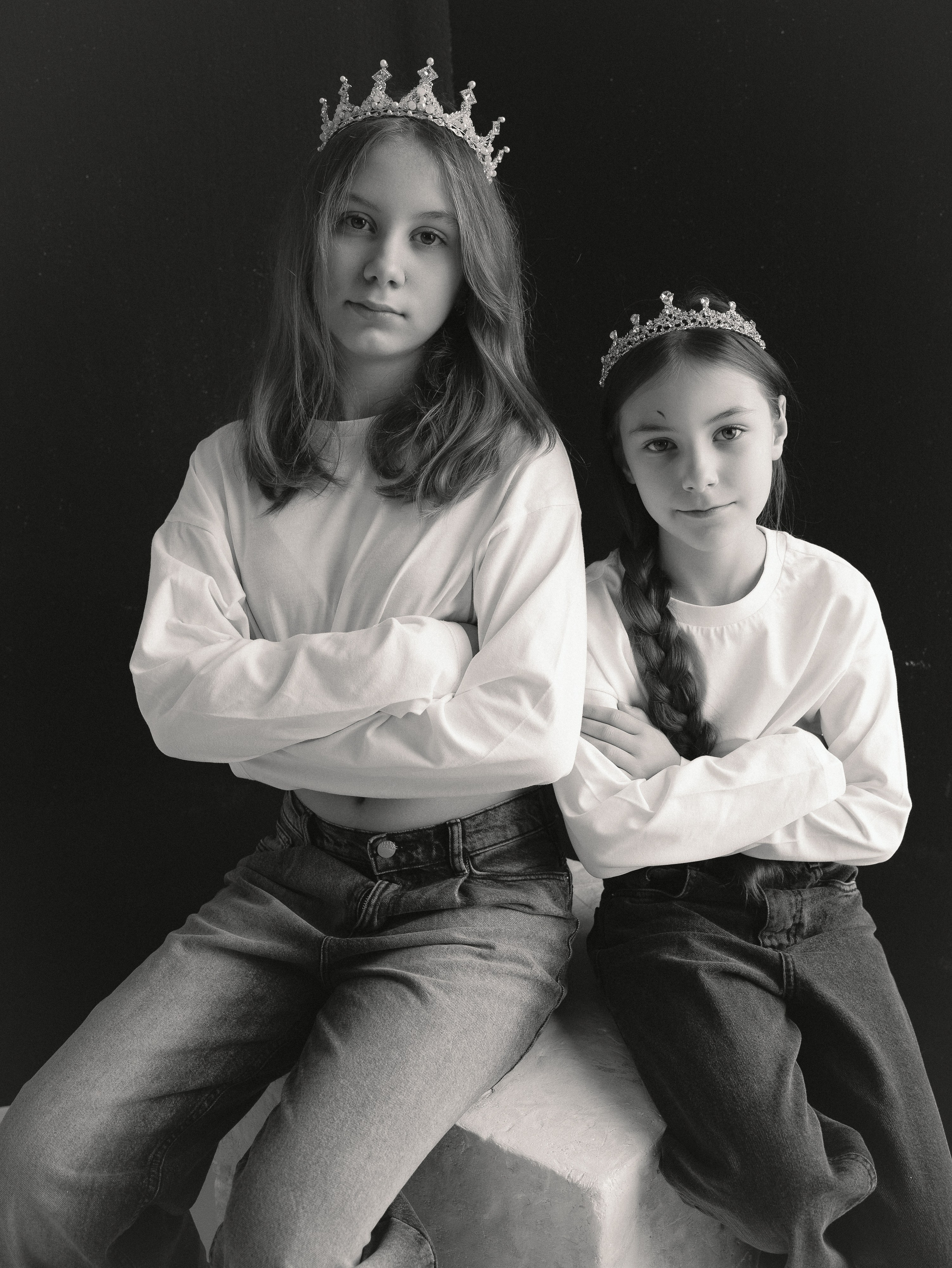 Сестры. Портретный фотограф в Москве — Захарова Полина