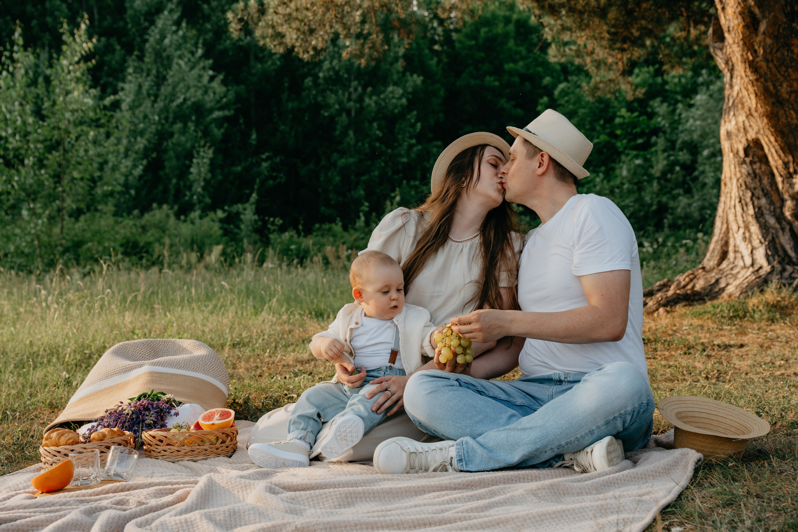 Денису 1 годик. Заречный парк