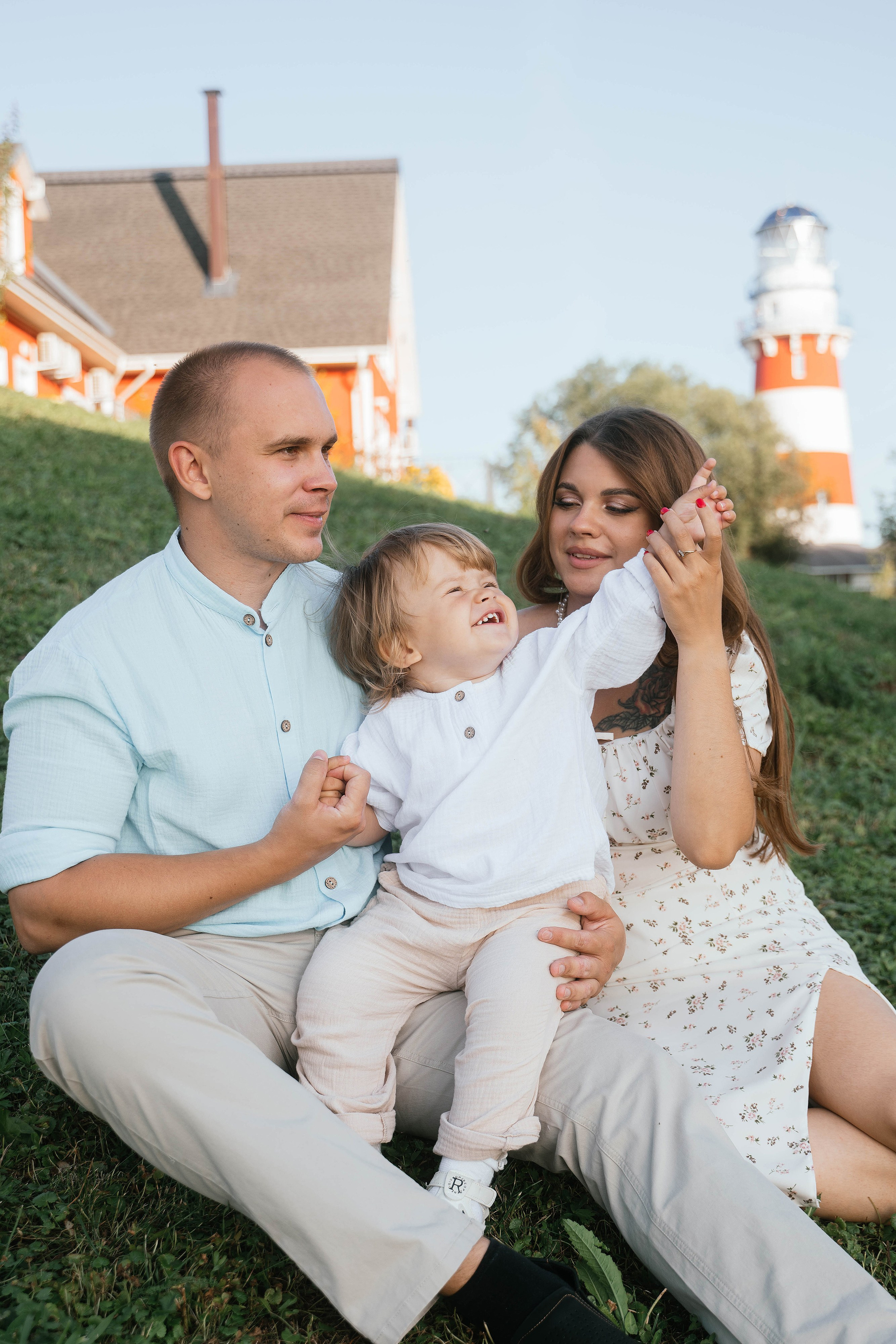 Наталья, Антон и Матвей. Свадебный, семейный фотограф в Рязани Лена Брант