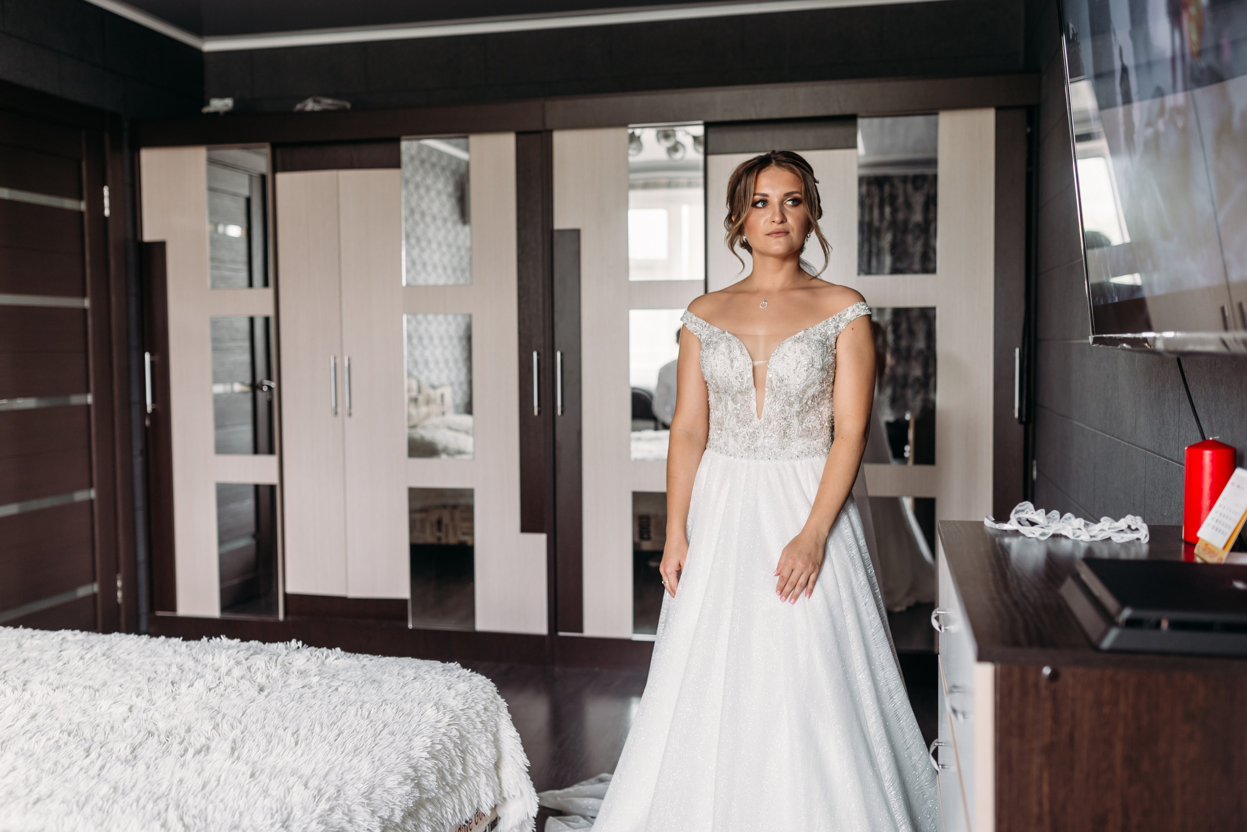 Сборы невесты. Свадебная съёмка в Москве