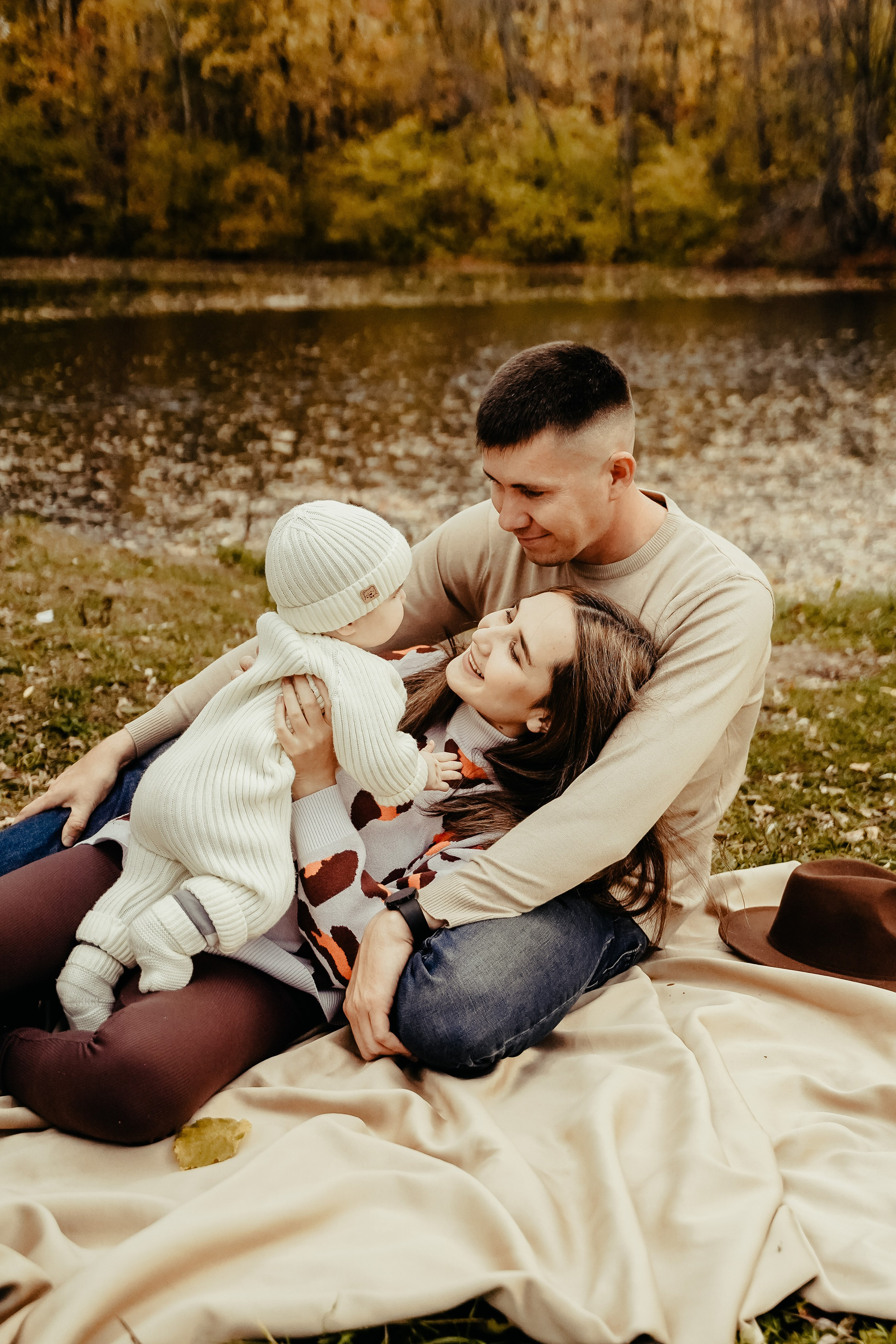 Семейная съемка на озере. Бирск