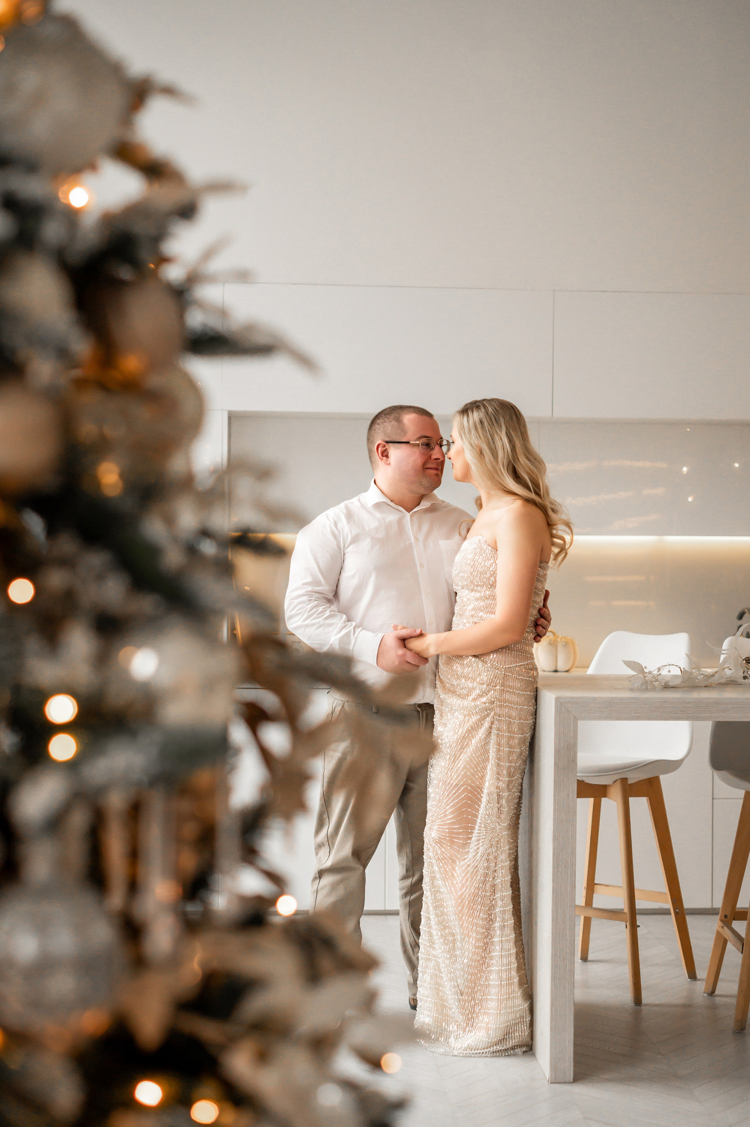 Семья Екатерины в студии Мимика