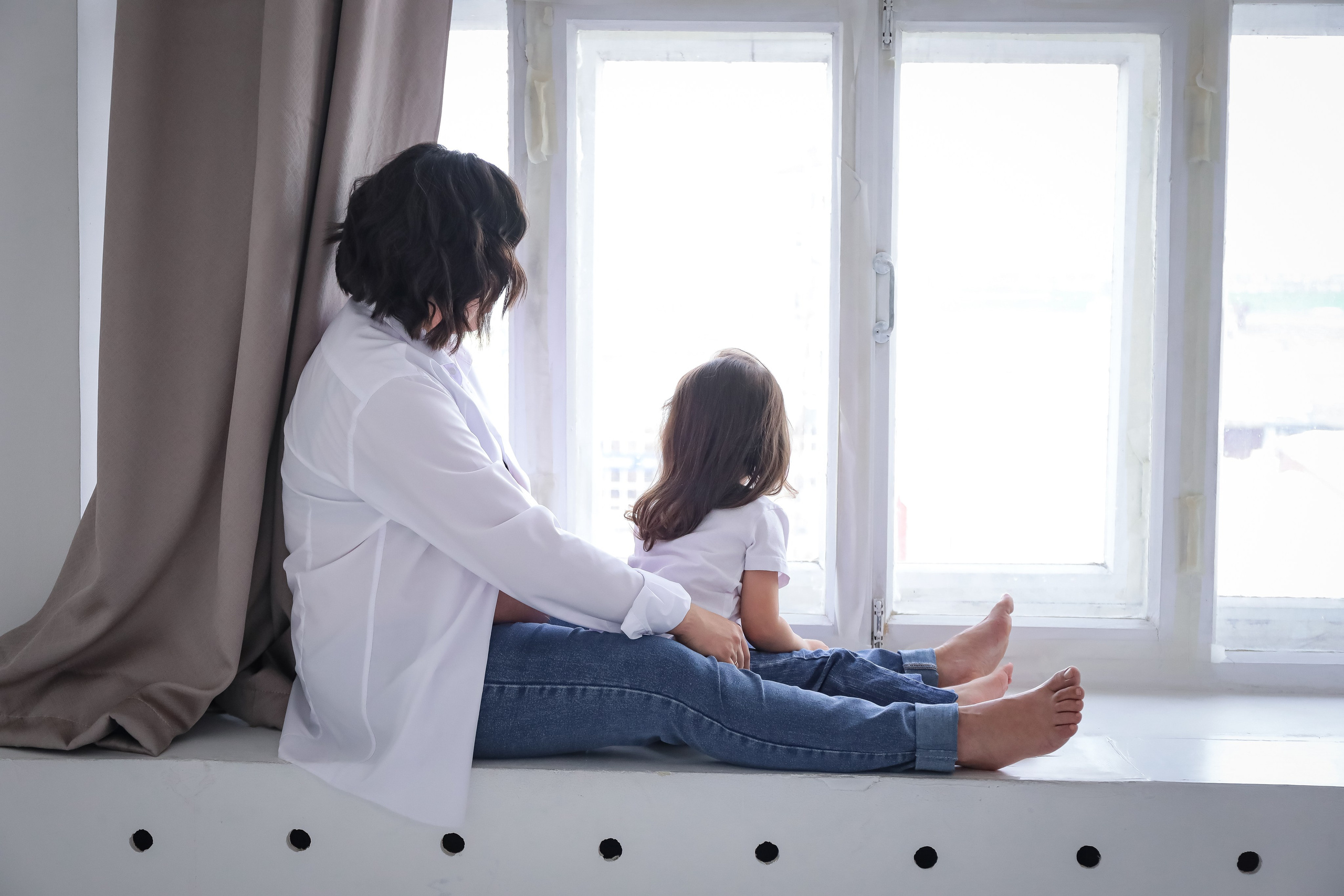 Мама Александра и дочь Лера. Фотограф г. Хабаровск. Семейные и индивидуальные съёмки