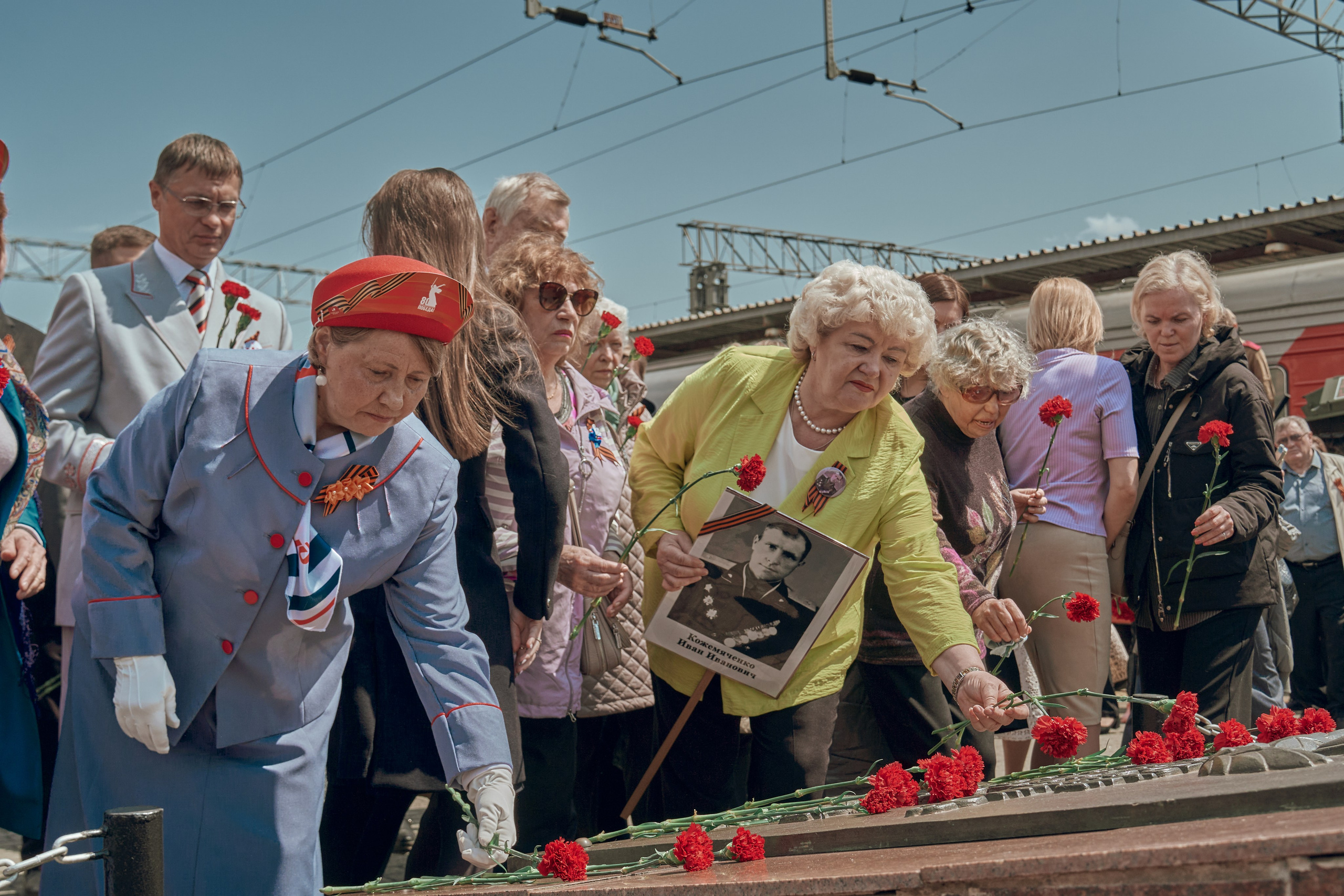 Поезд Победы!. Фотограф во Владивостоке