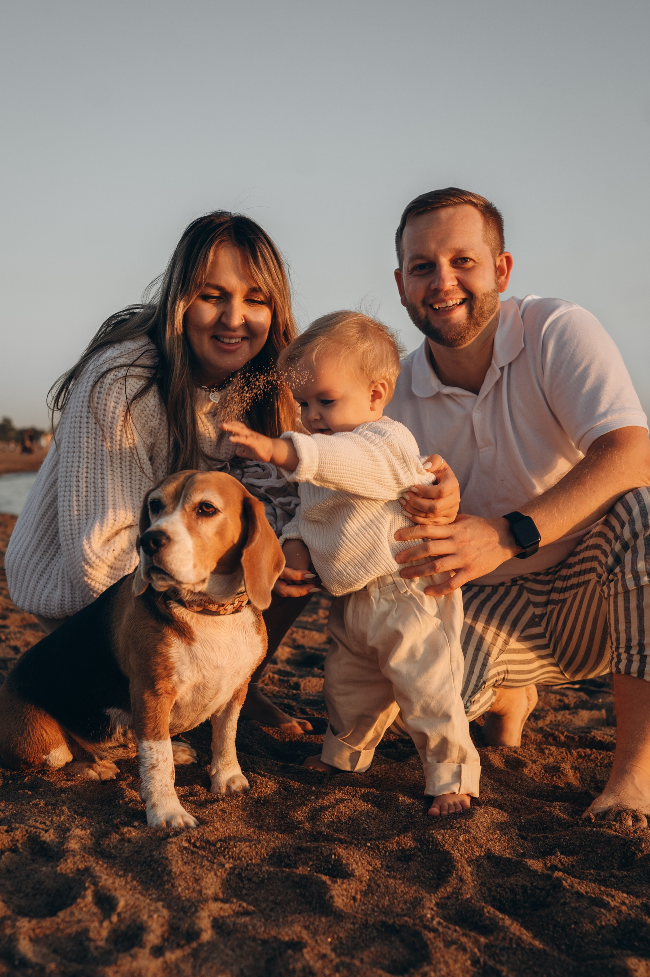 Женя, Вика и Давид в Солнечном. Фотограф Горбенко Анна
