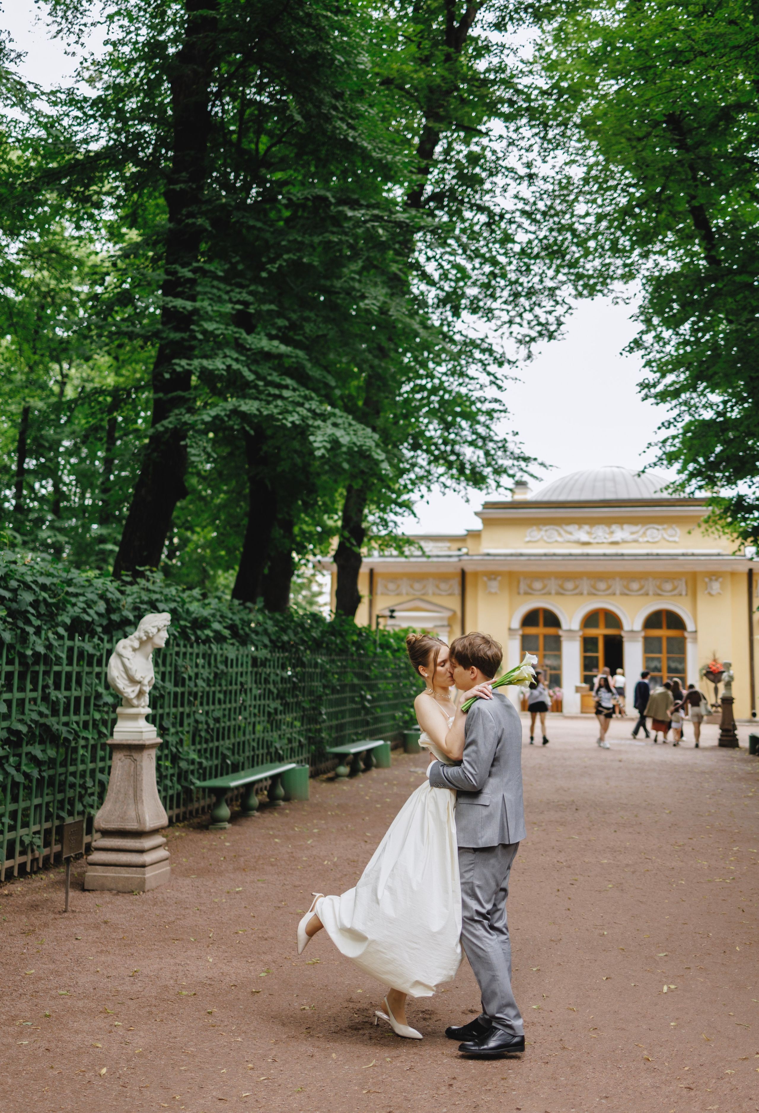 Артем Варвара, Летний сад. Боженова Елена фотограф Санкт-Петербург