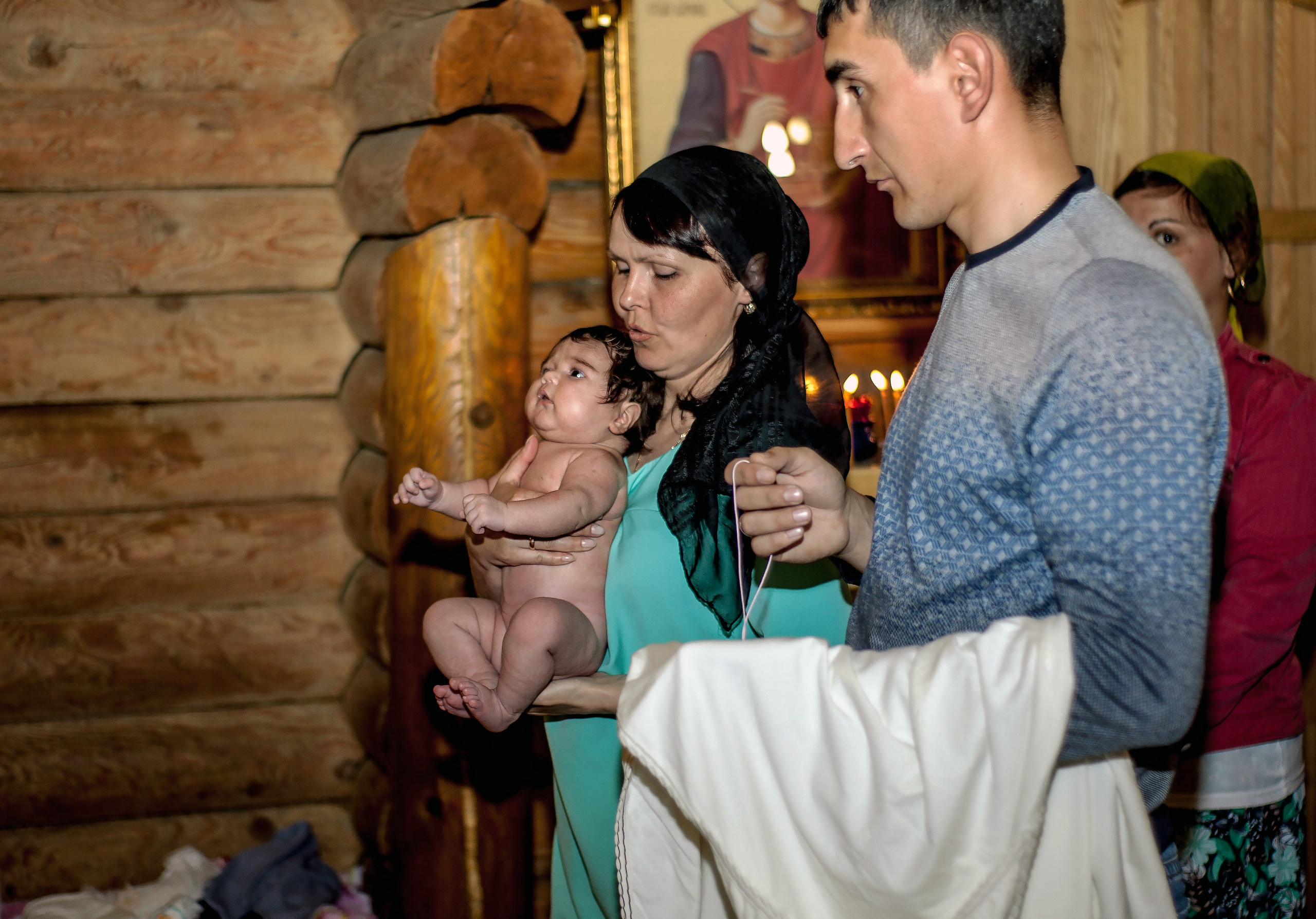 Крещение в храме Александра Невского (Петропавловск-Камчатский, июль 2017). Репортажная съемка в Москве и области. Анималистика