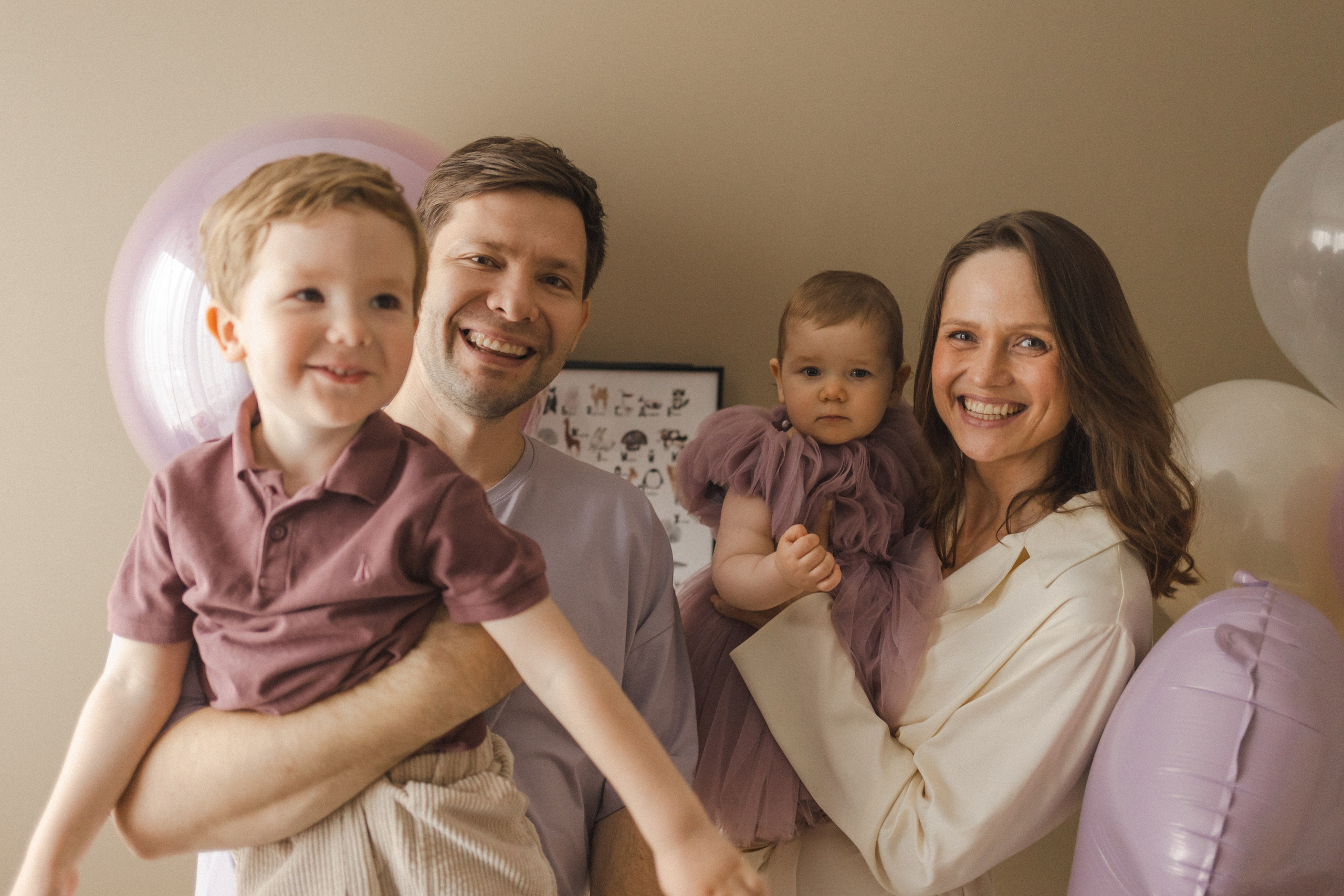 Аглае 1 годик. Семейный фотограф в Москве