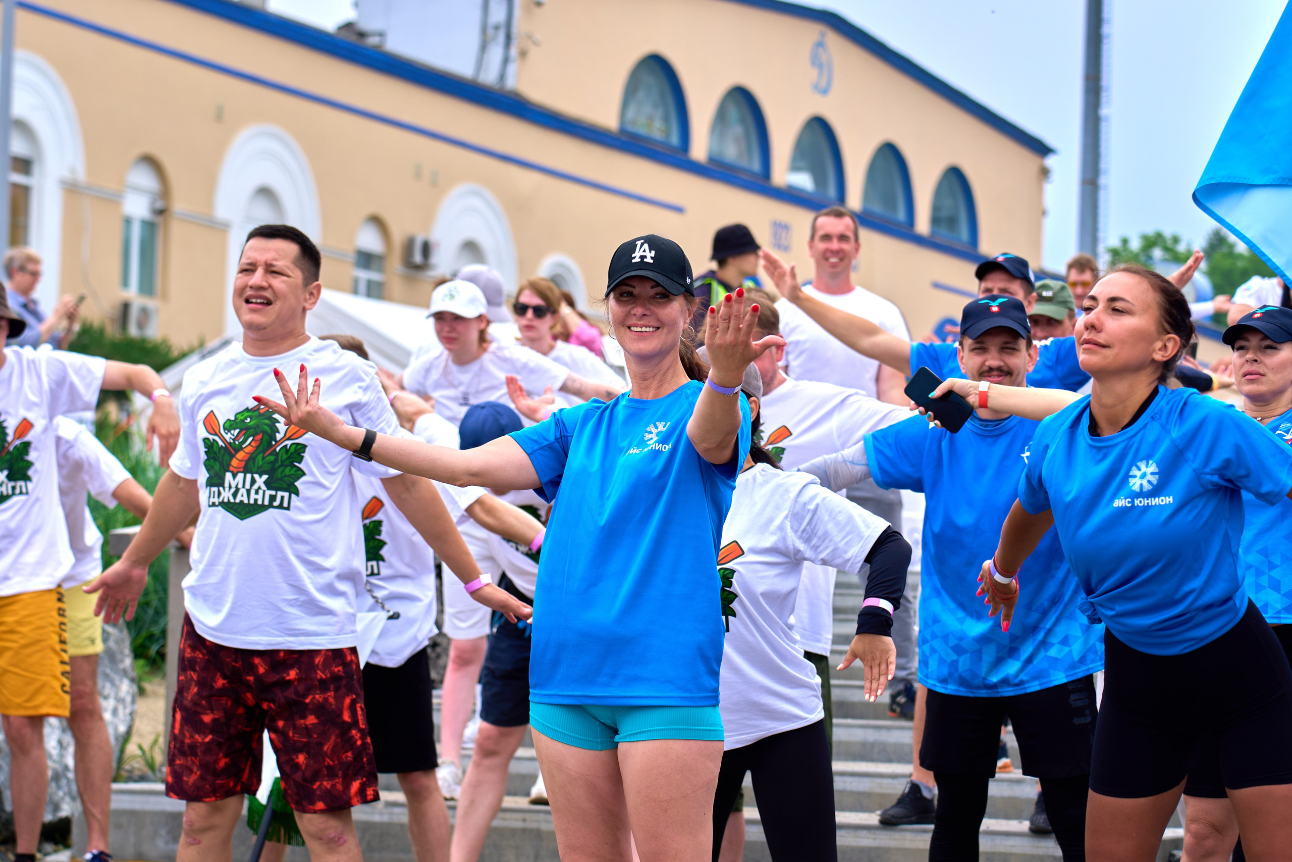 Соревнования на лодках дракон Айс Юнион. Фотограф во Владивостоке