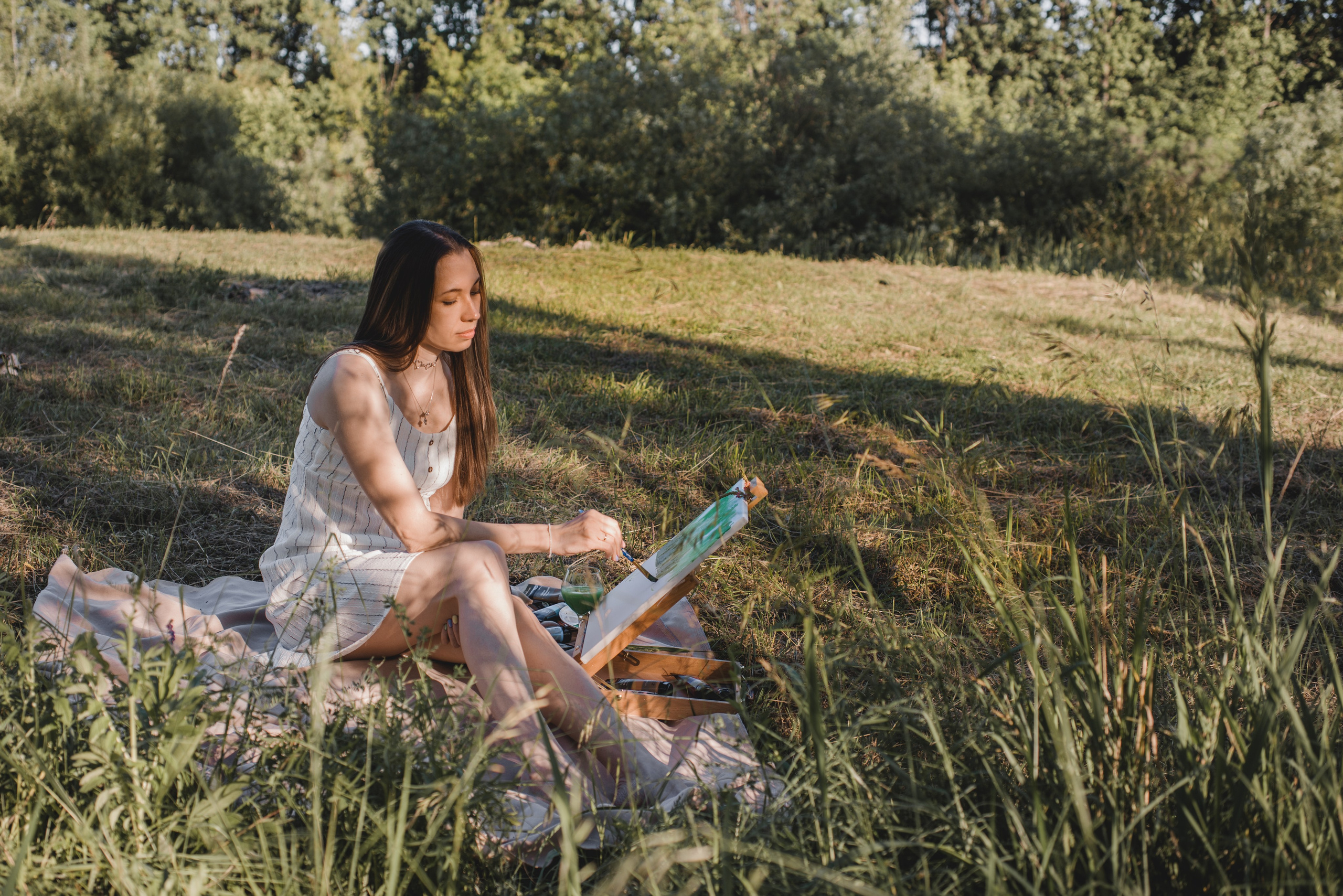 Виктория художник. Фотограф Людмила Белова