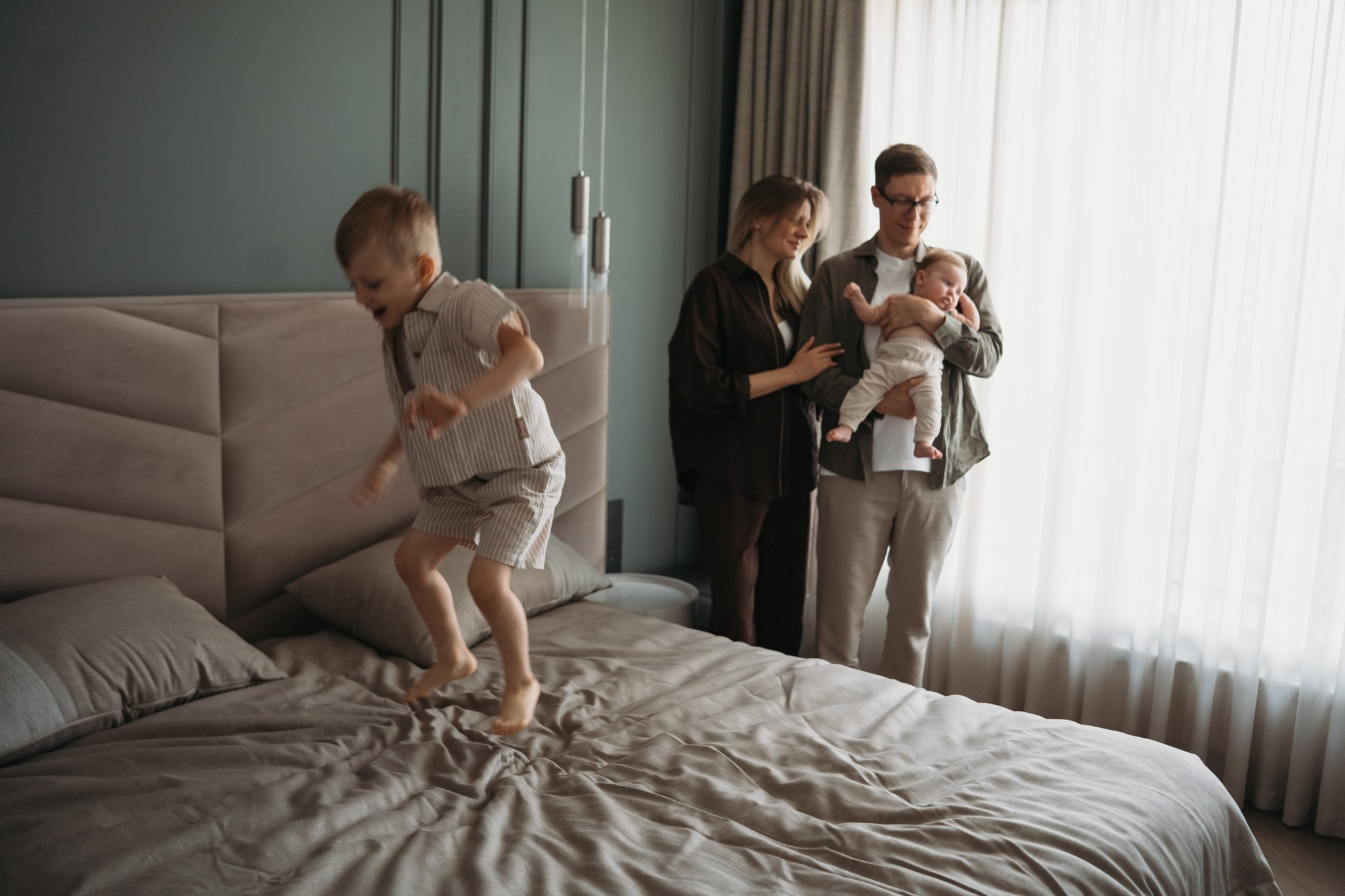 LIFE 3-4 month. Фотограф Новорожденных в Москве. Семейные истории в стиле LIFE