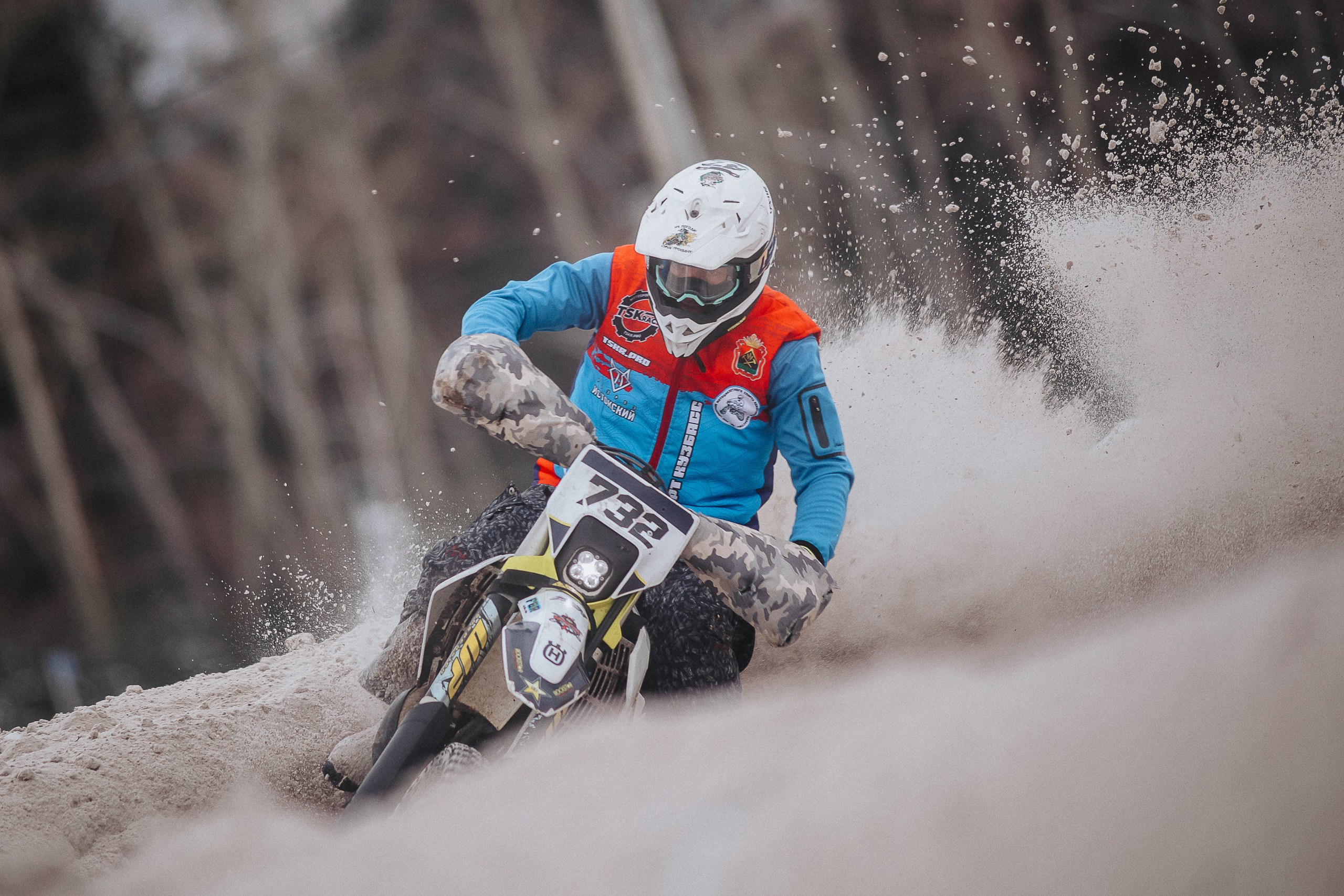 29.12.2024 — Праздничная тренировка на мотоциклетной трассе Люскус. Репортажный фотограф в Кемерово