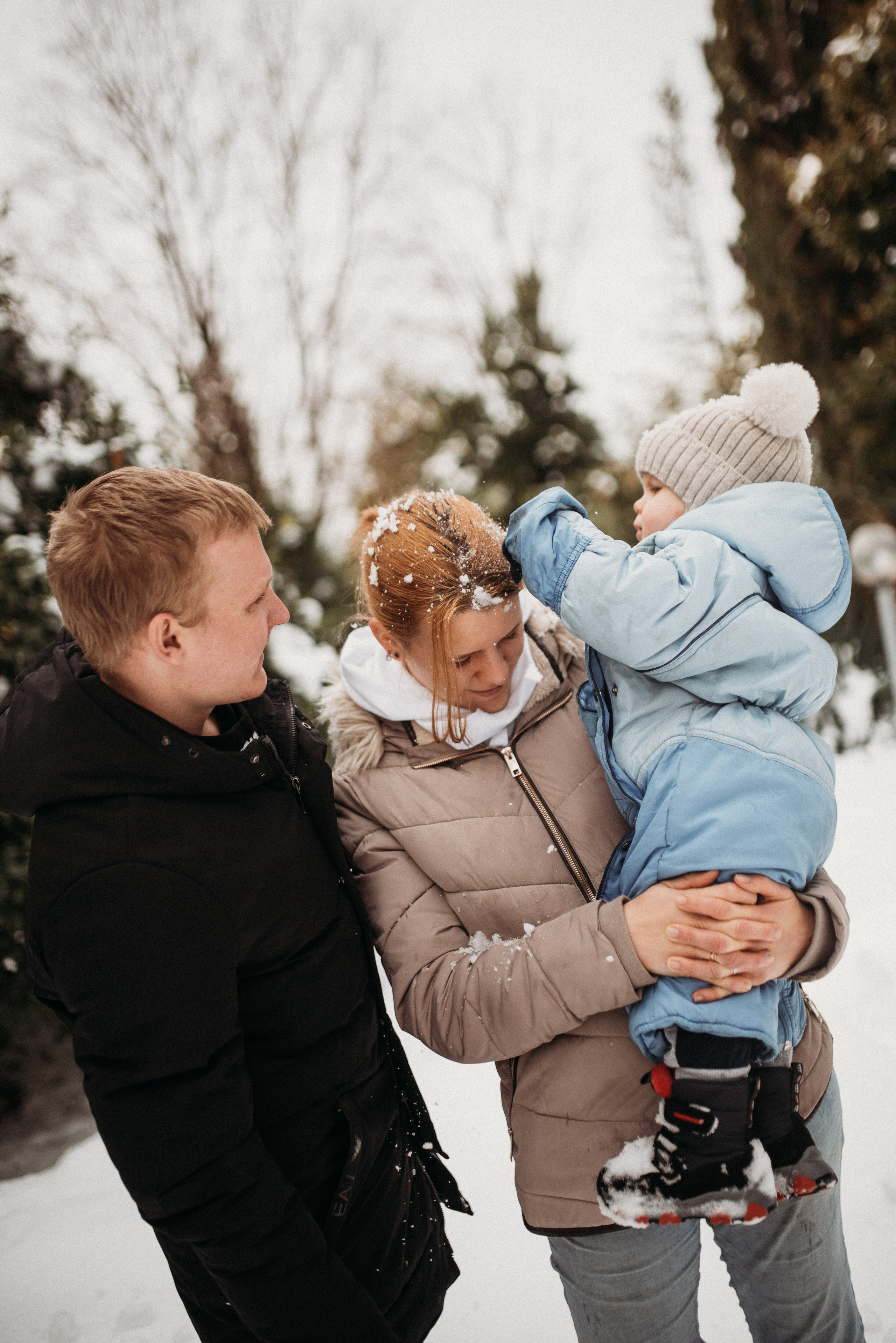 Серёжа и снег ❄️. Фотограф в Сочи — Маргарита Поганова