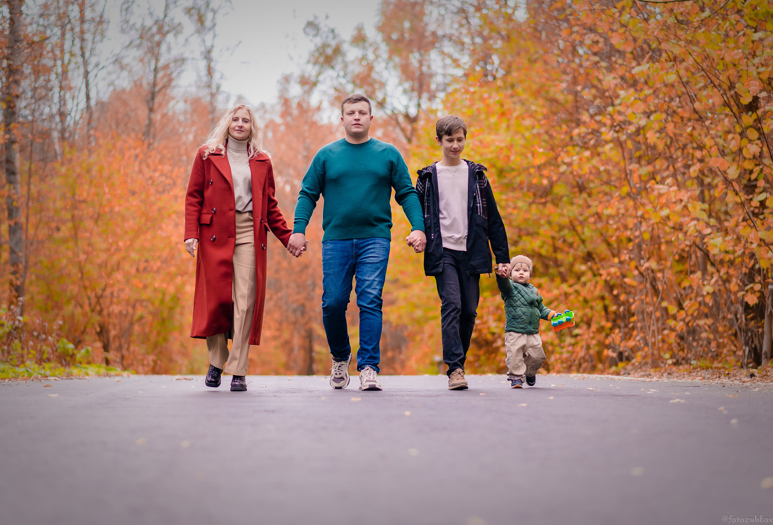 Семейная фотосессия в Москве. Портретный фотограф в Москве Александр Зубков