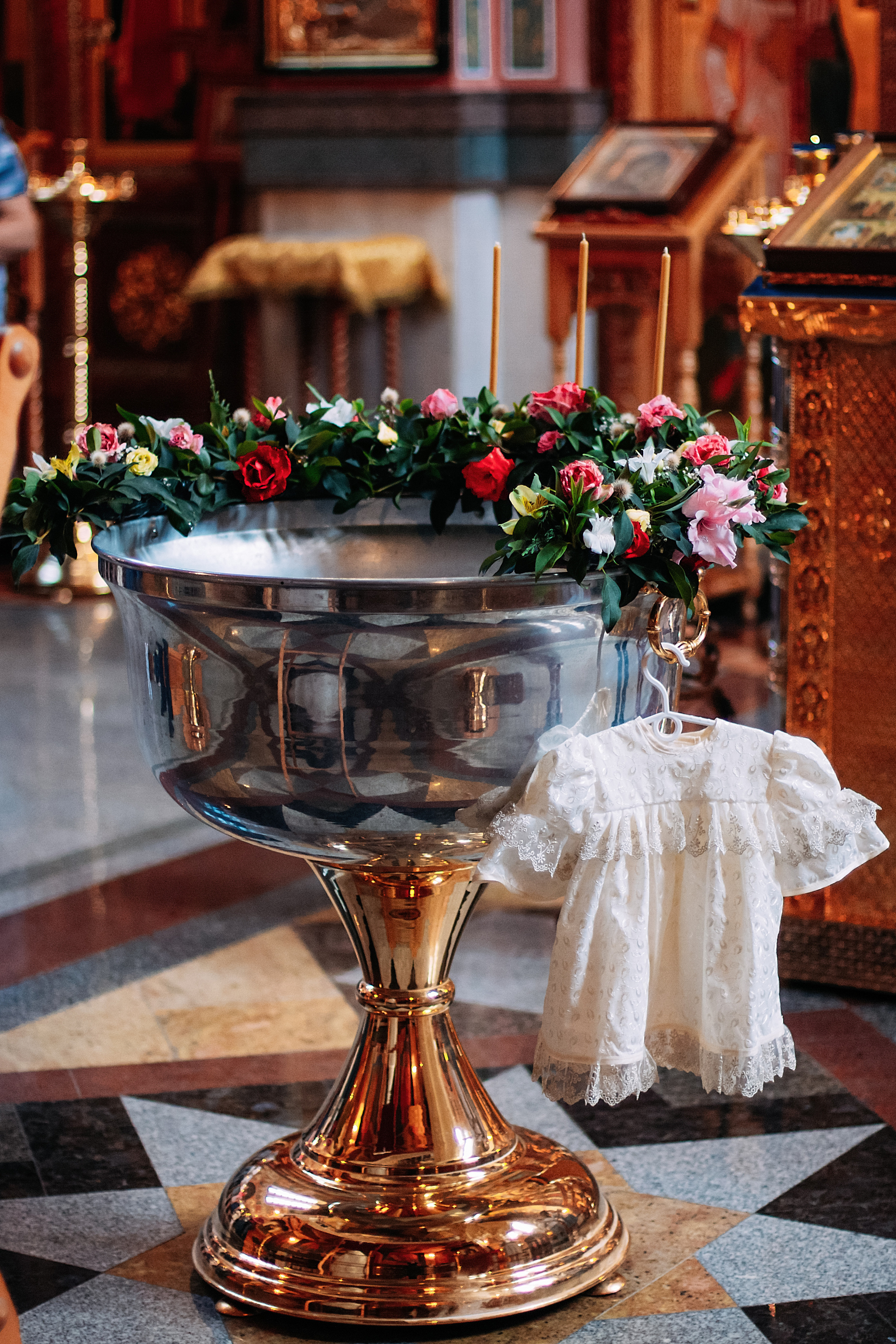 Крещение Ксении. Семейный фотограф Анжелика Зоидзе Курск