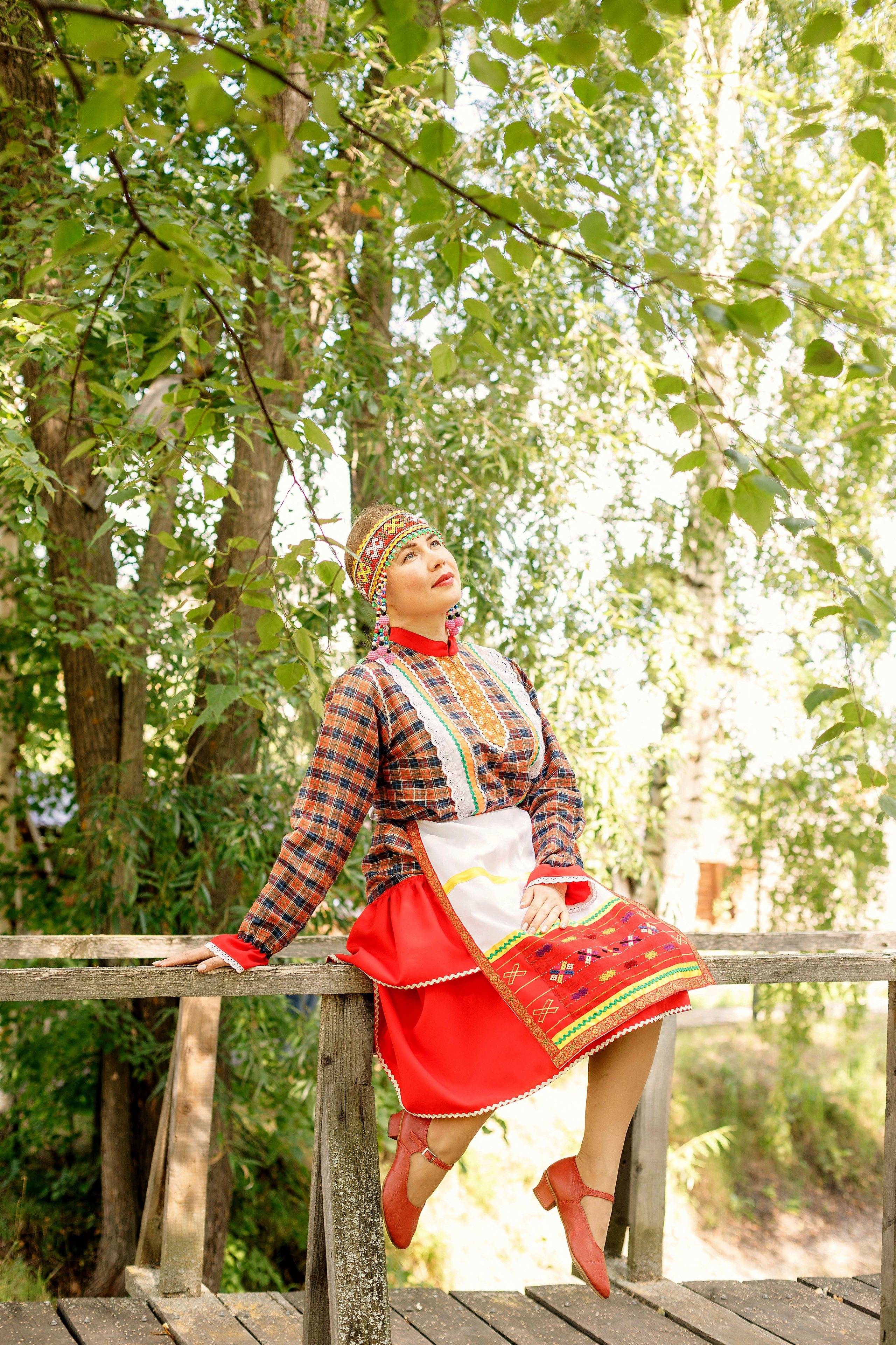 Фотосессия с Екатериной Анисимовой в Ибресинском этнографическом музее. Портретный и репортажный фотограф в Чебоксарах Андриян Чаркин