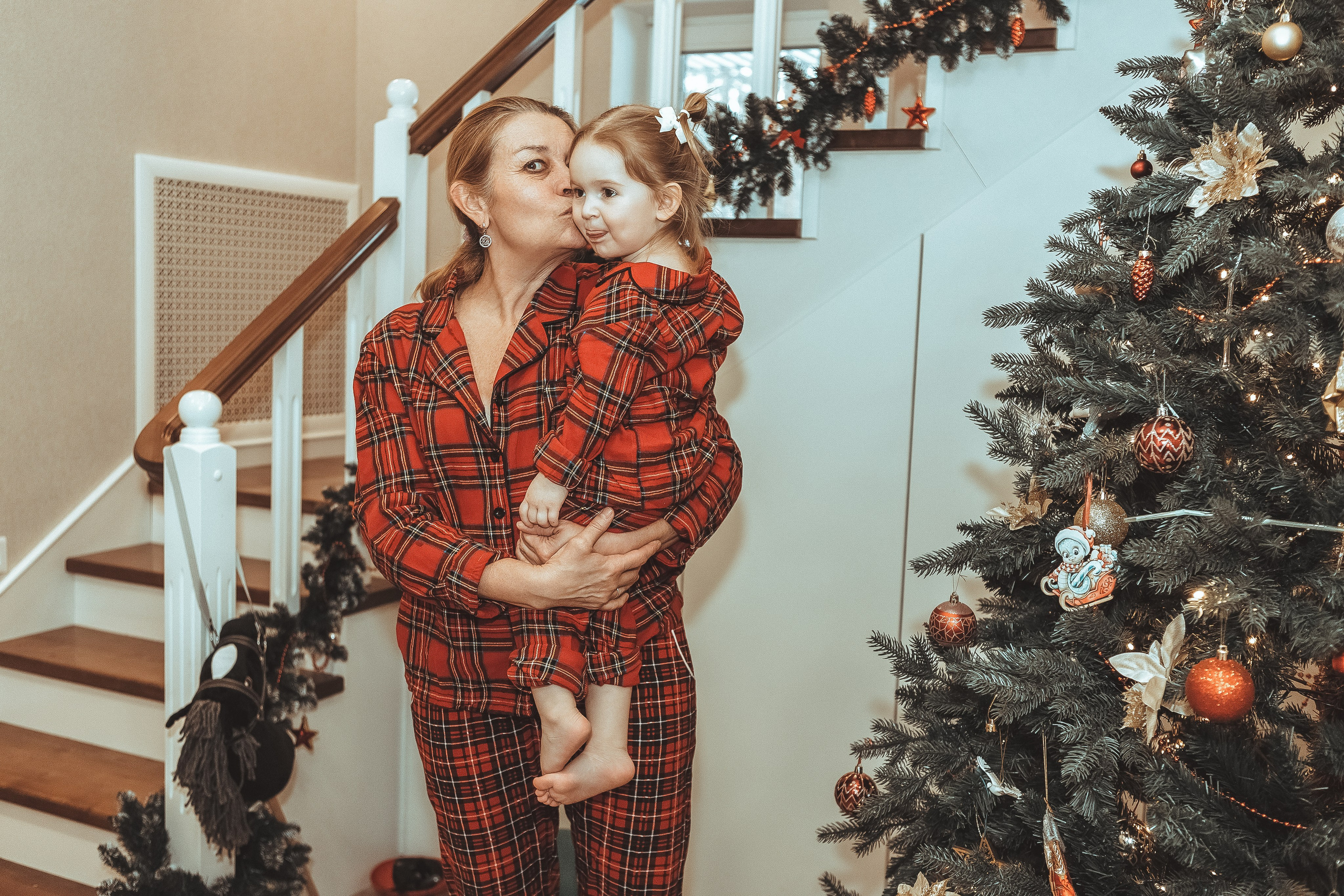 Новый год в кругу семьи (домашняя съемка). Вера Соколова фотограф Воронеж