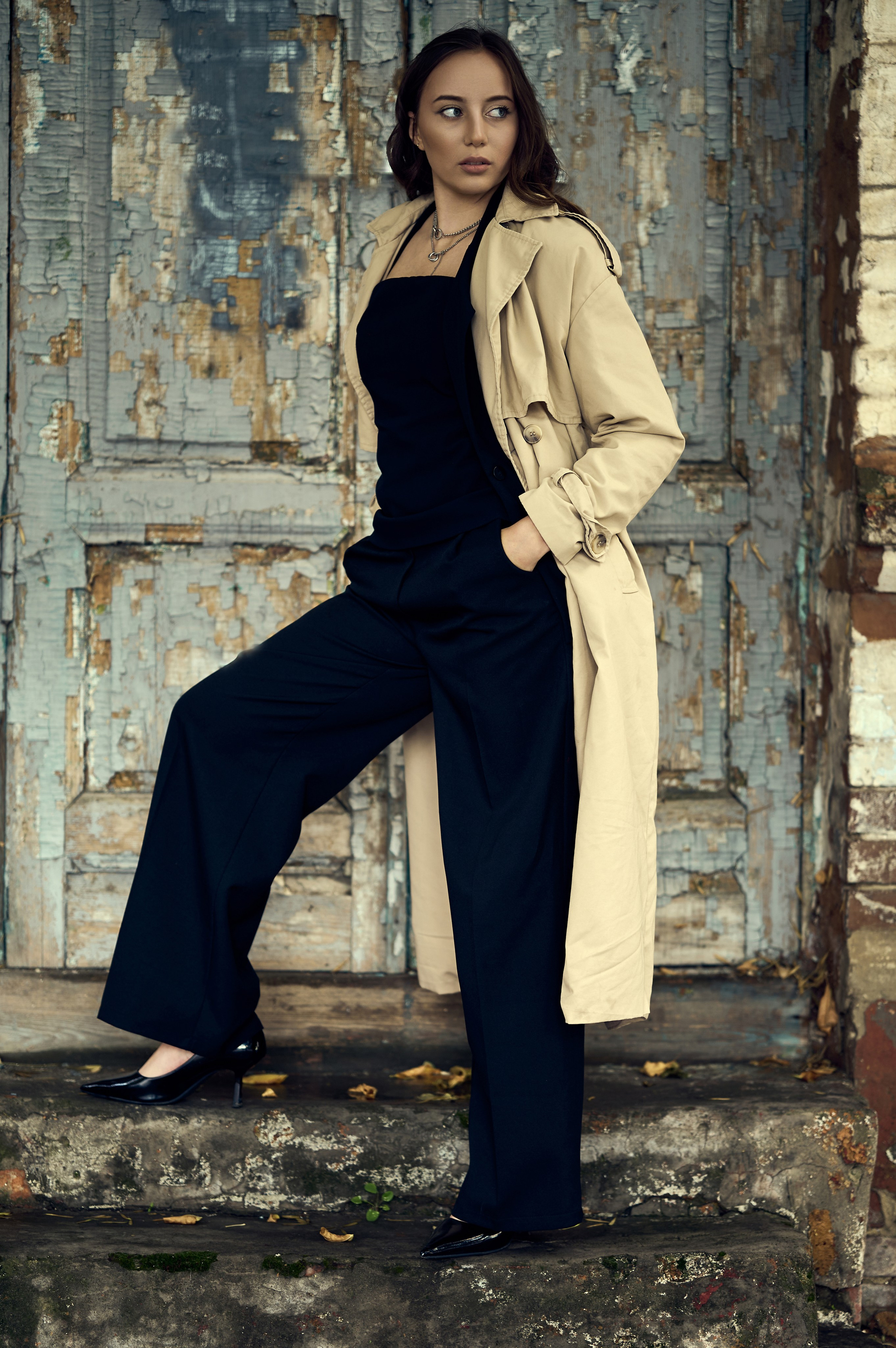 Городская прогулка с прекрасной Аленой. Портретный фотограф в Краснодаре Евгений Карпов