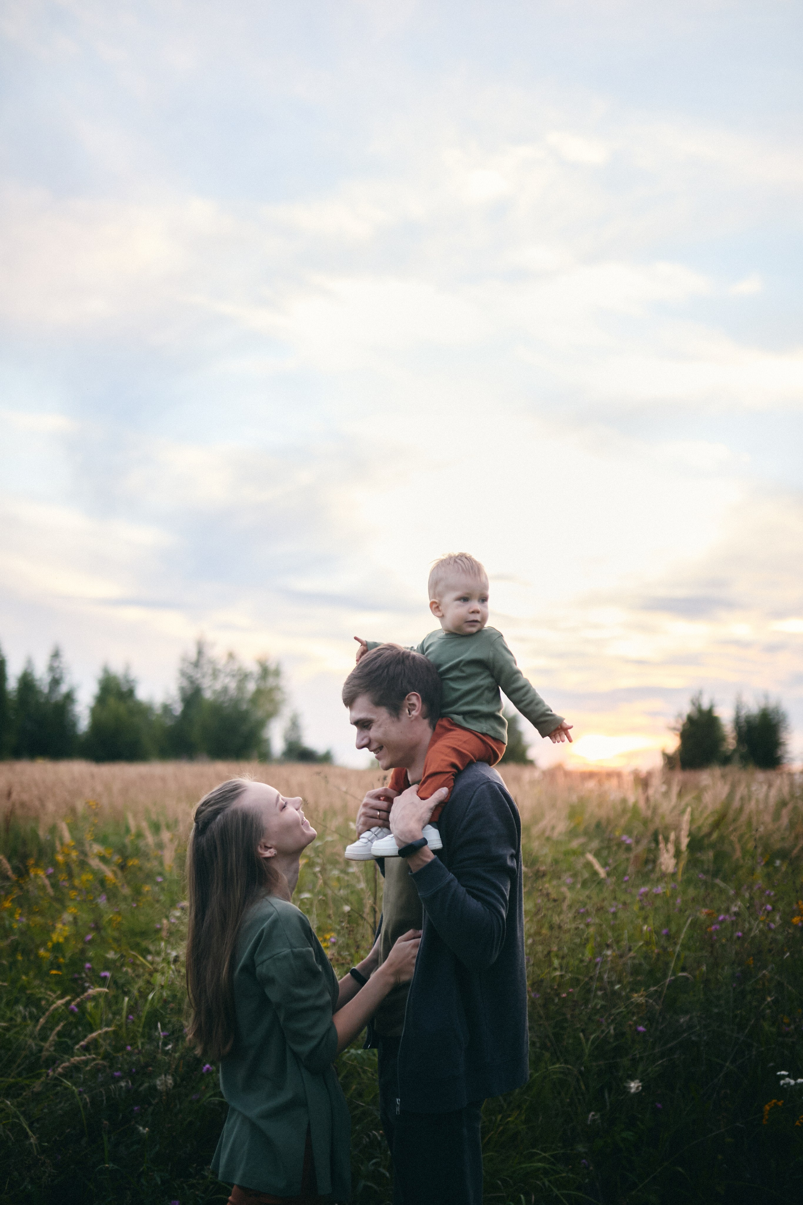 Кристина, Леша и Стёпа. Фотограф София Комкина