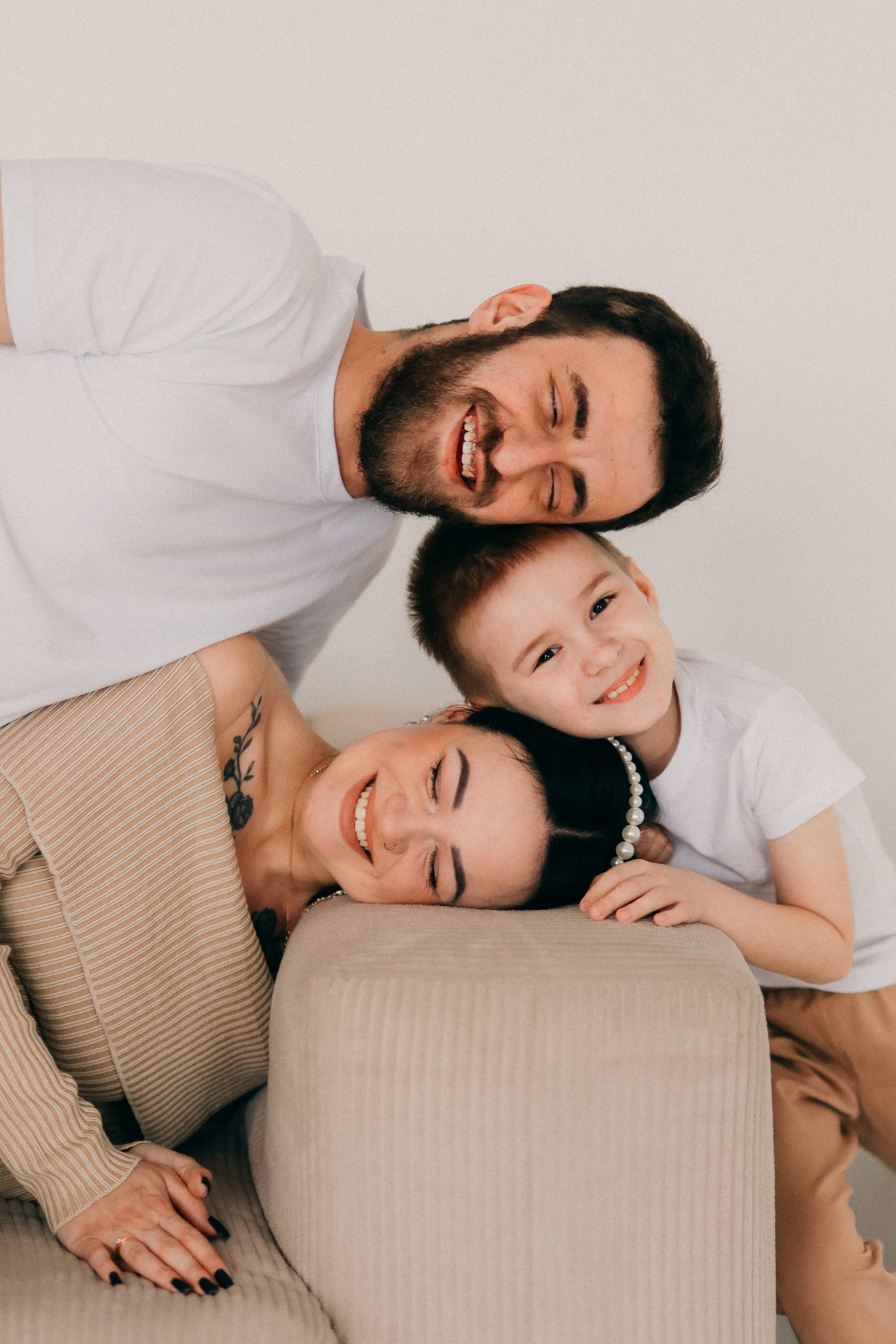 Евгения, Александр и Тимофей. Фотограф София Комкина