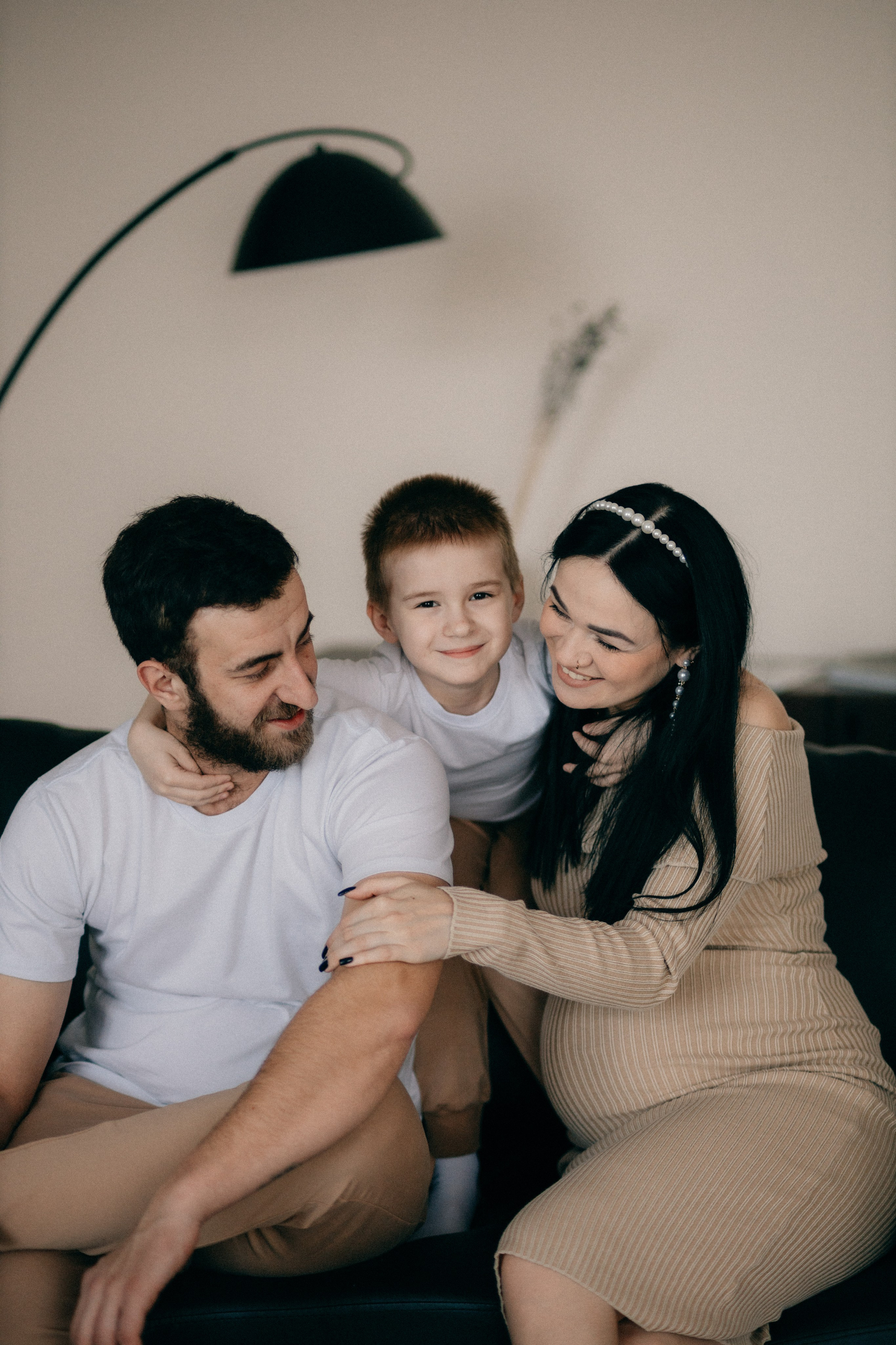 Евгения, Александр и Тимофей. Фотограф София Комкина