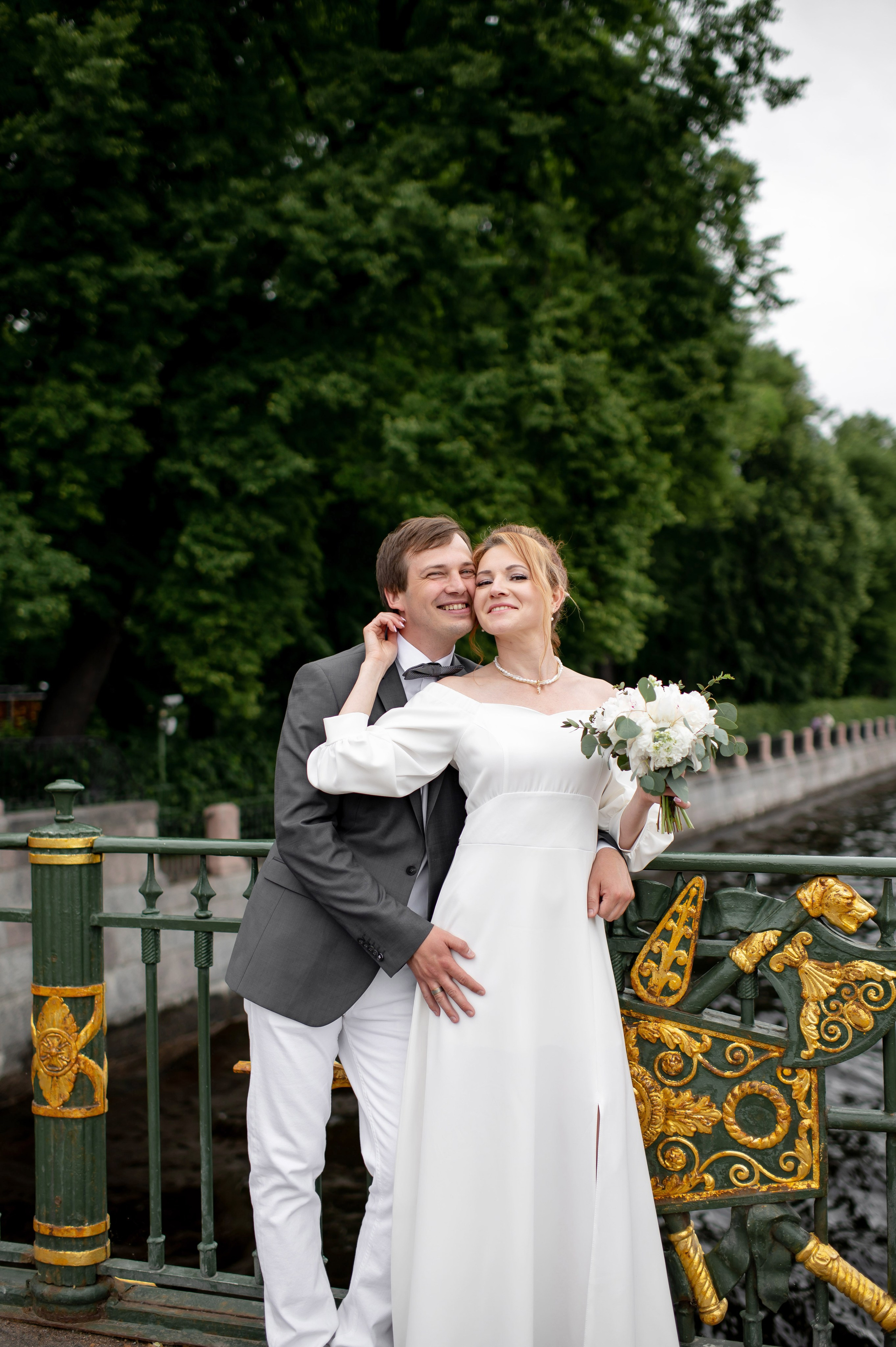Юля и Даниил (свадебная фотосессия в Парке Победы и у Инженерного замка). Портретный, семейный и свадебный фотограф в Санкт-Петербурге и в Пушкине Ширяев Денис